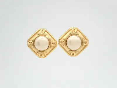 Coco Square Faux Pearl