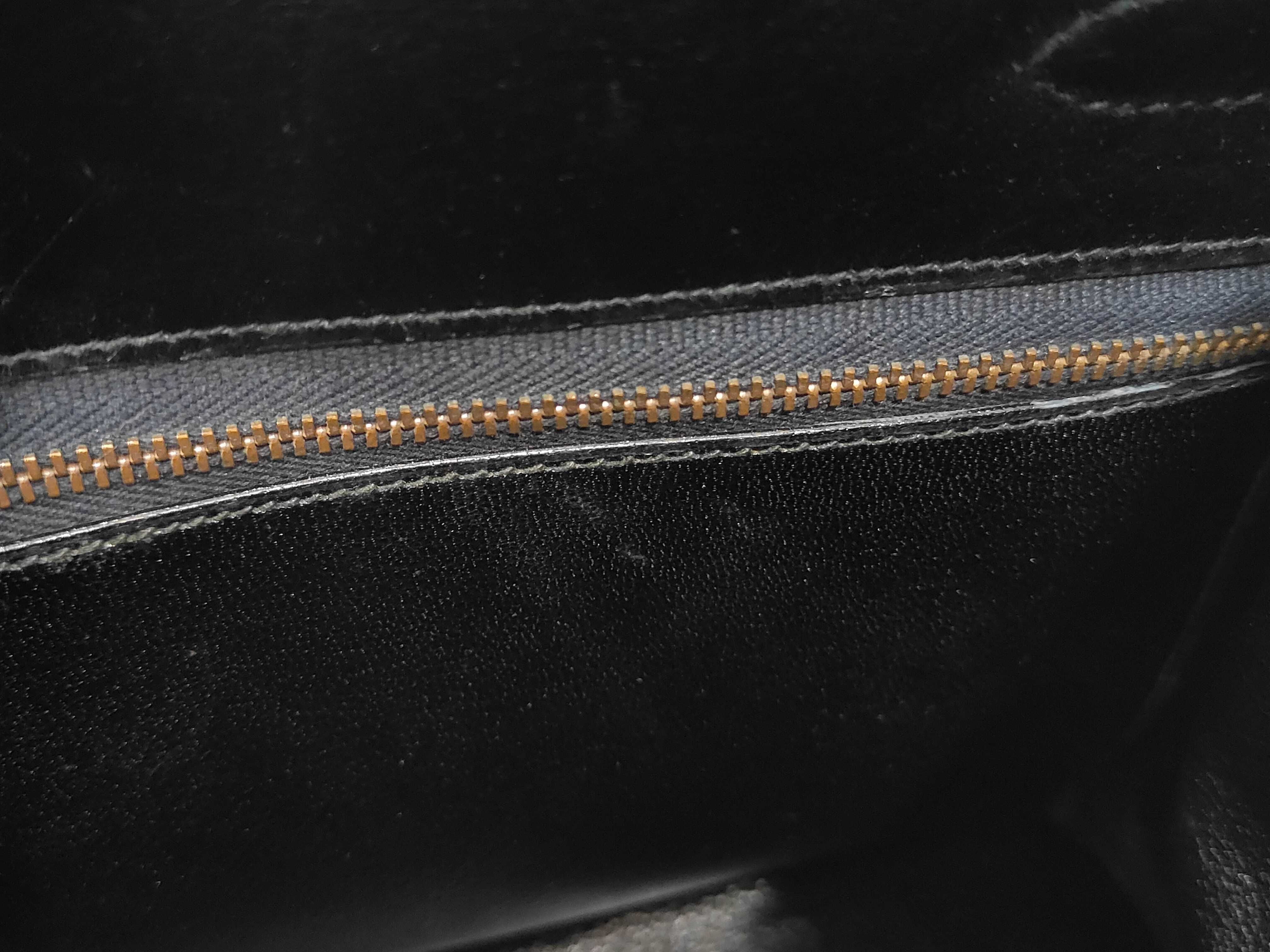 Kelly 32 Calfskin Black Gold Hardware N Stamp Handbag — view 13