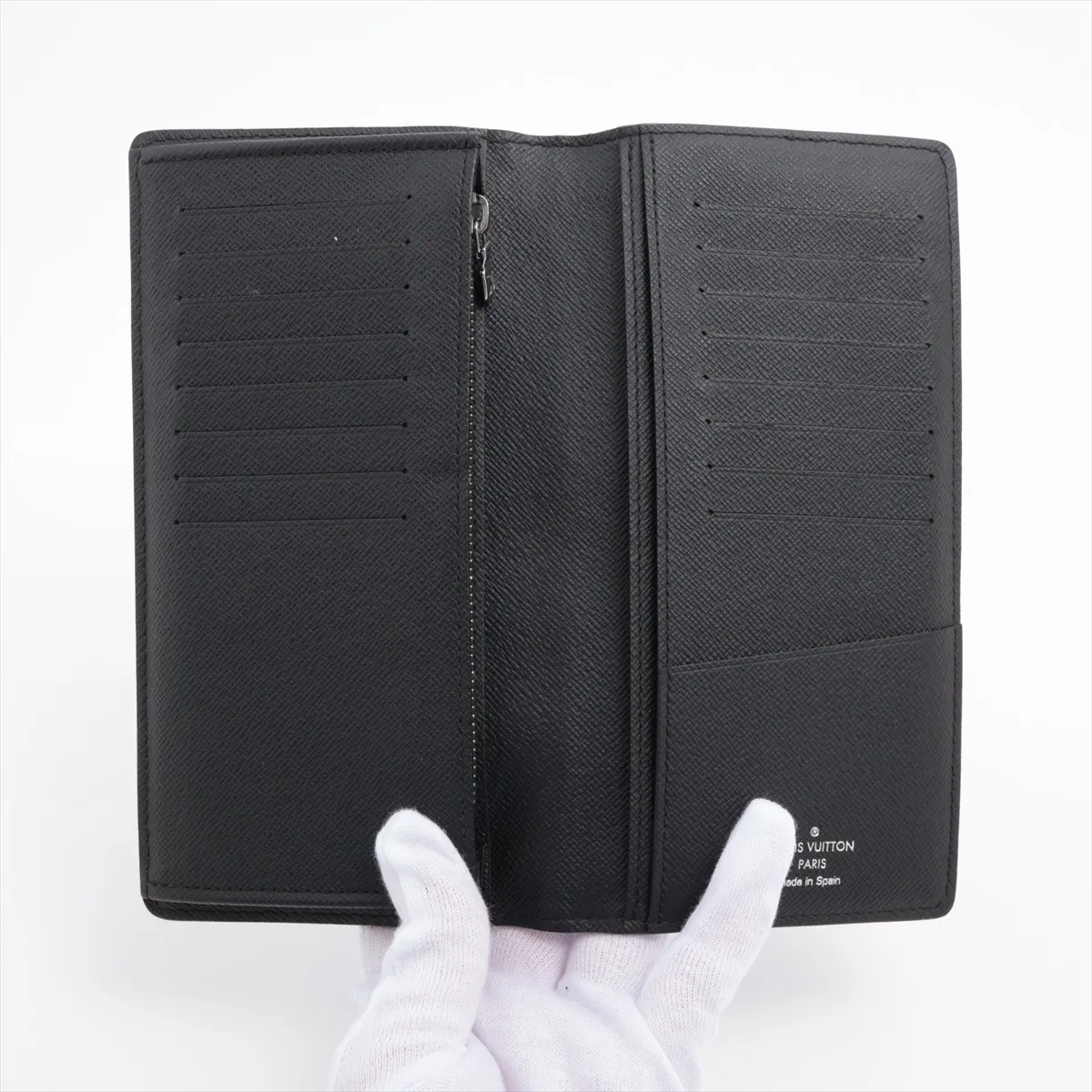 Monogram Eclipse Portefeuille Brother M61697 Black Long Wallet RFID Reactive — view 3