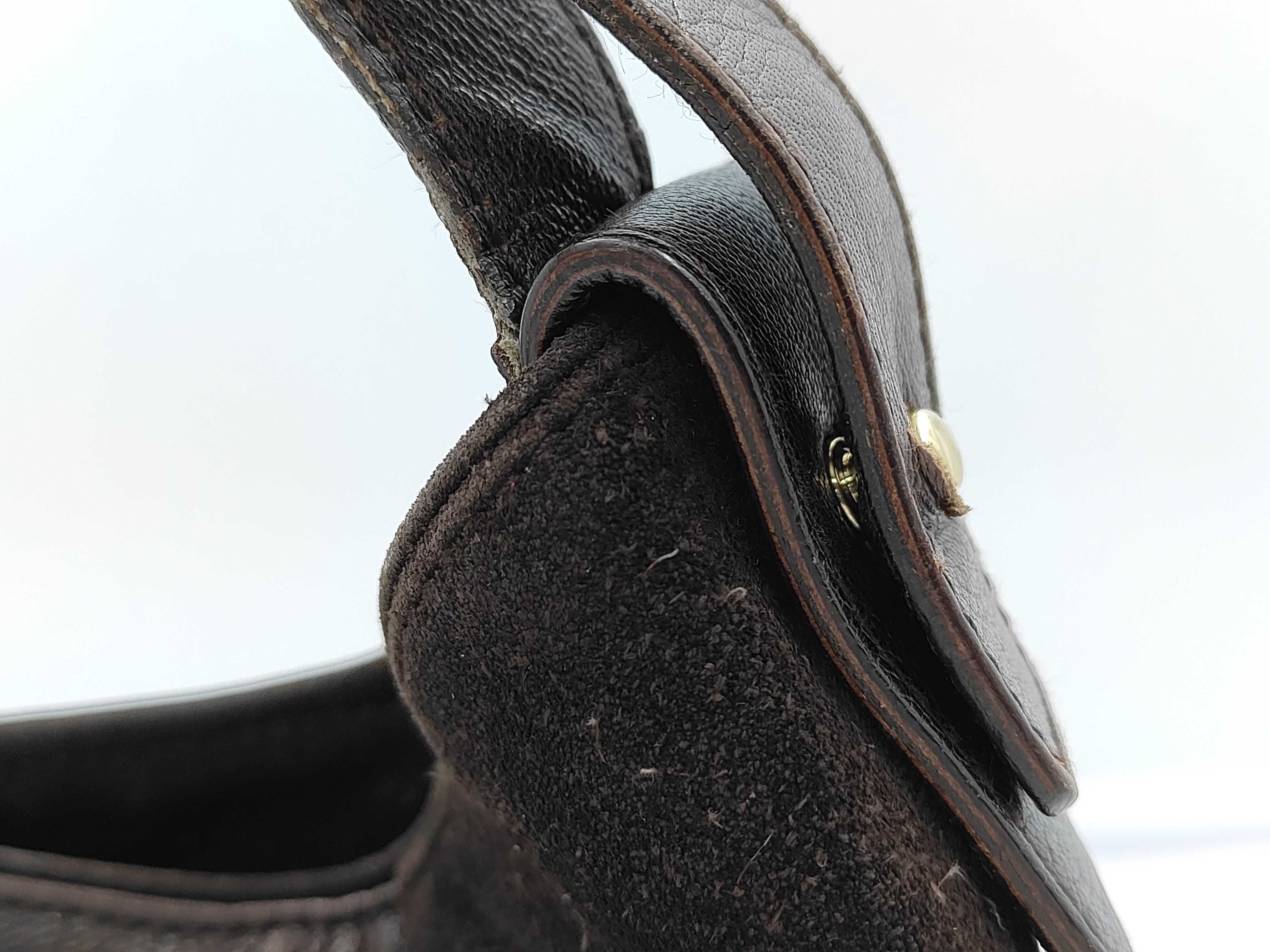 Mombasa Deer Antler Handbag Leather/Suede — view 5