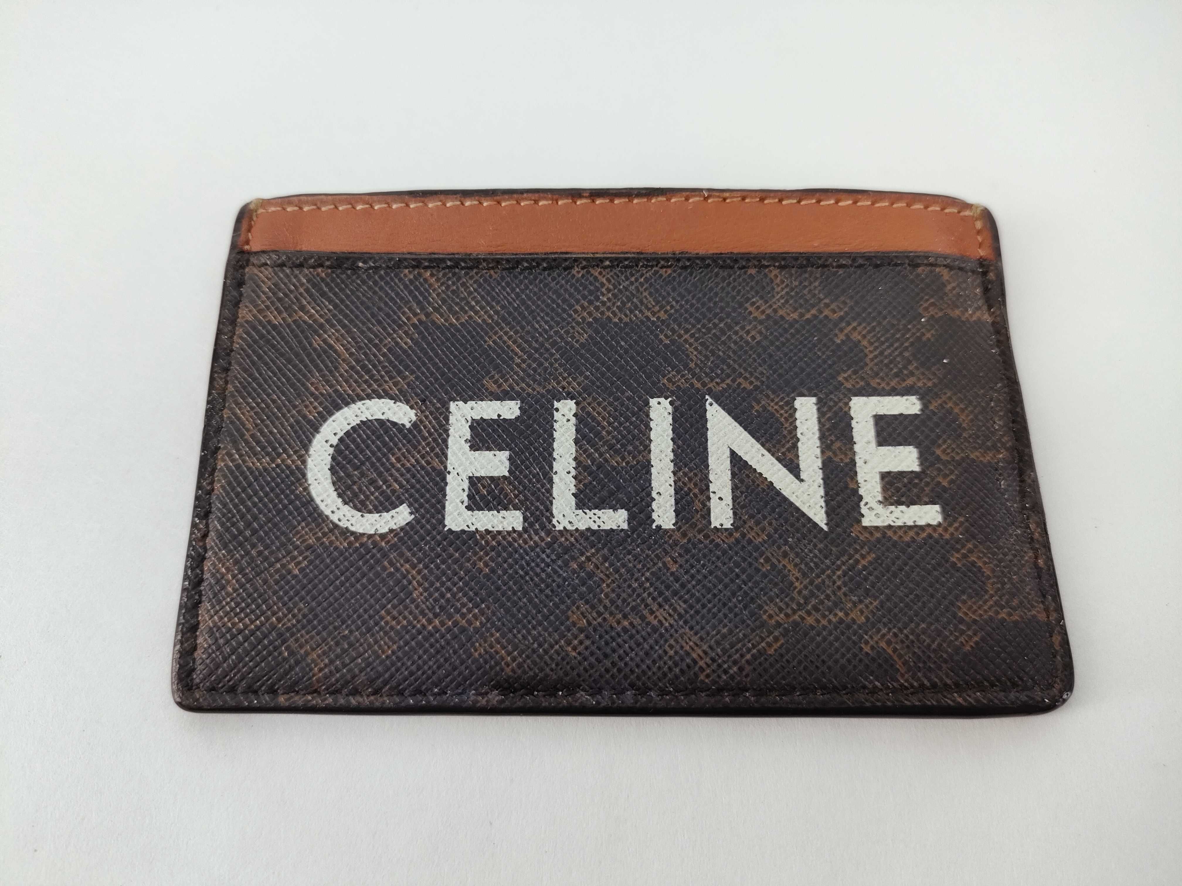 Triomphe Macadam Pattern Card Case (Card Case, Pass Case, Business Card Holder)