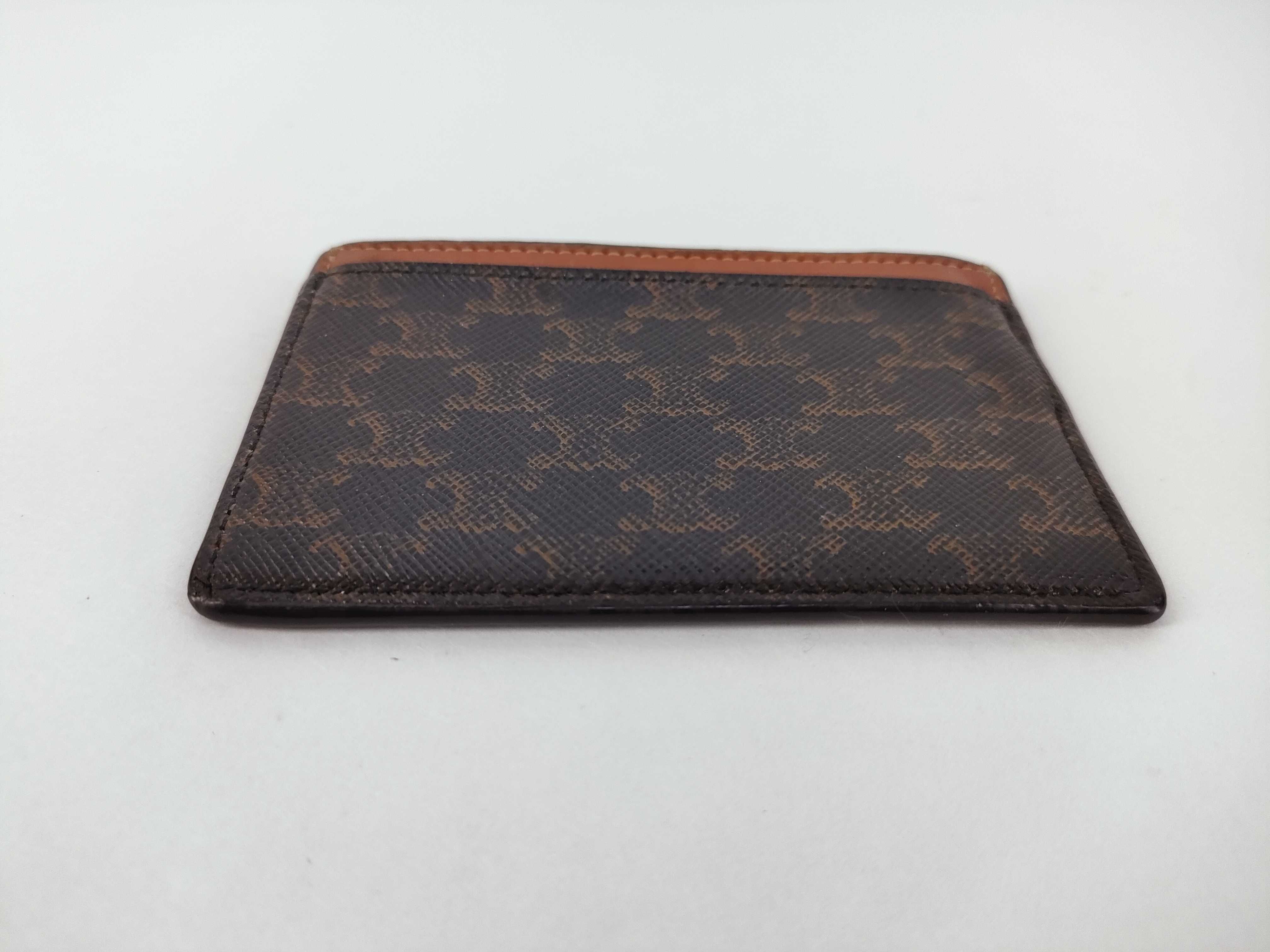 Triomphe Macadam Pattern Card Case (Card Case, Pass Case, Business Card Holder) — view 5