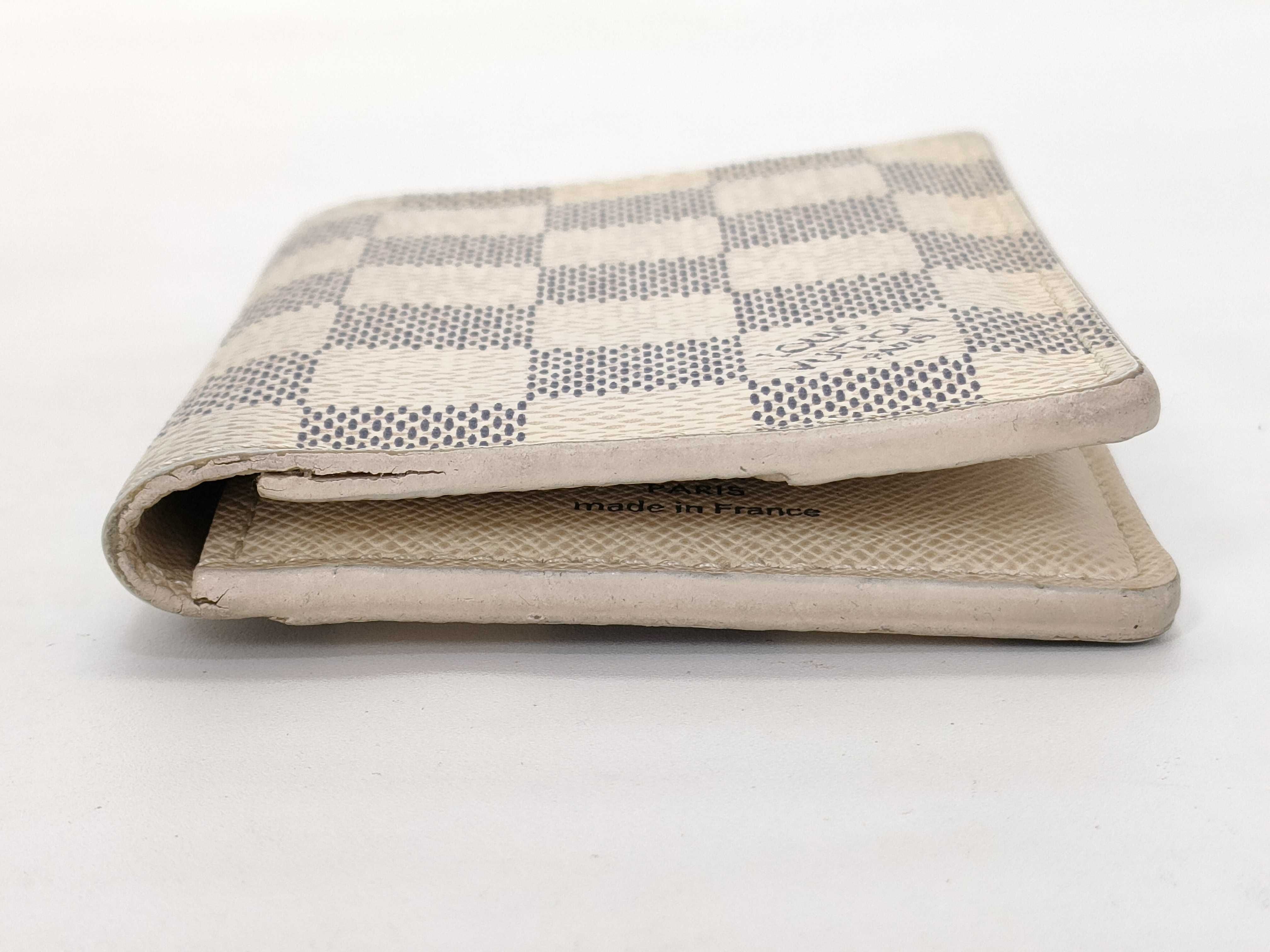 Damier Azur Card Case with Initials (MI0137) - Card Case — view 3