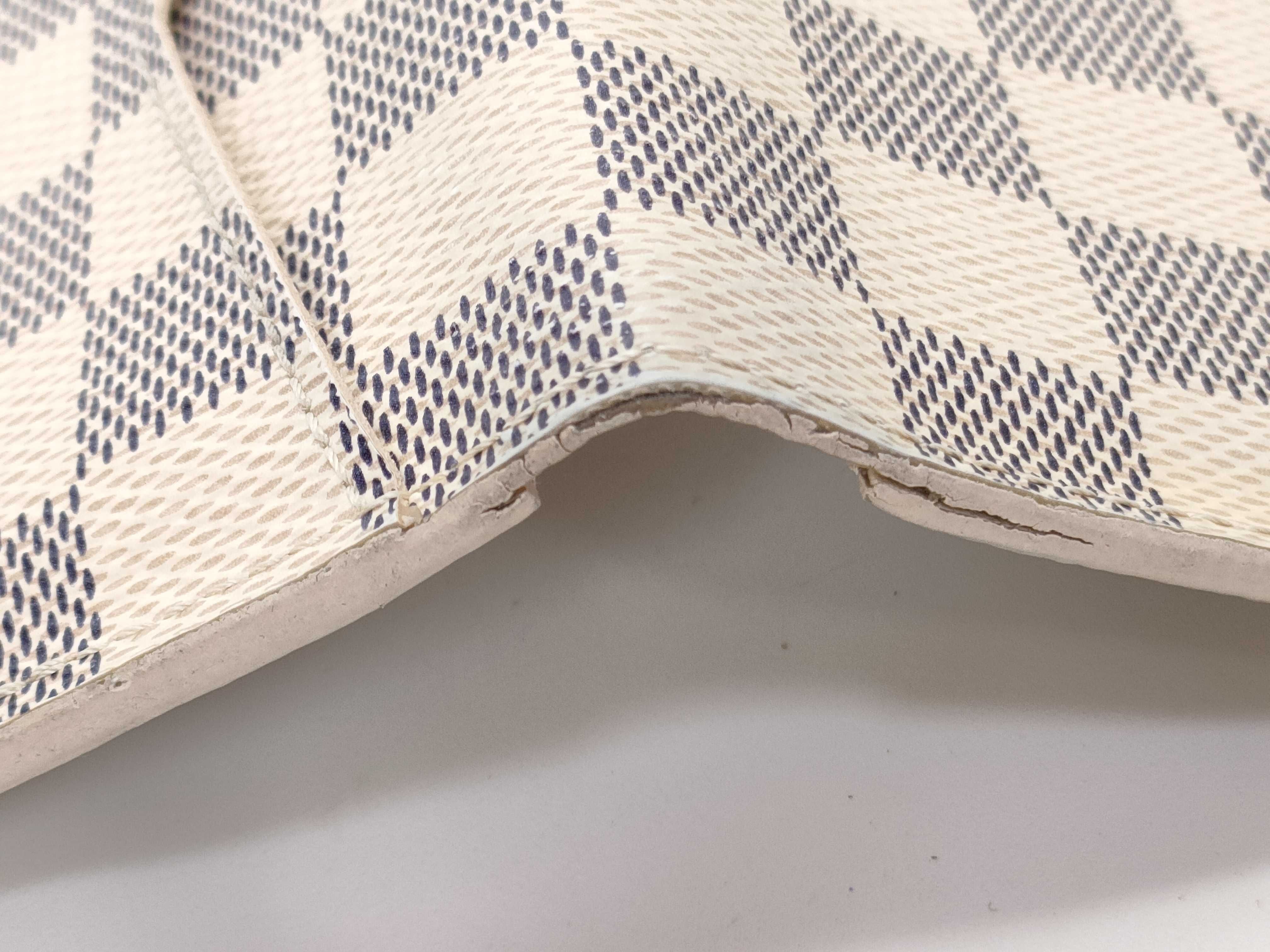 Damier Azur Card Case with Initials (MI0137) - Card Case — view 4