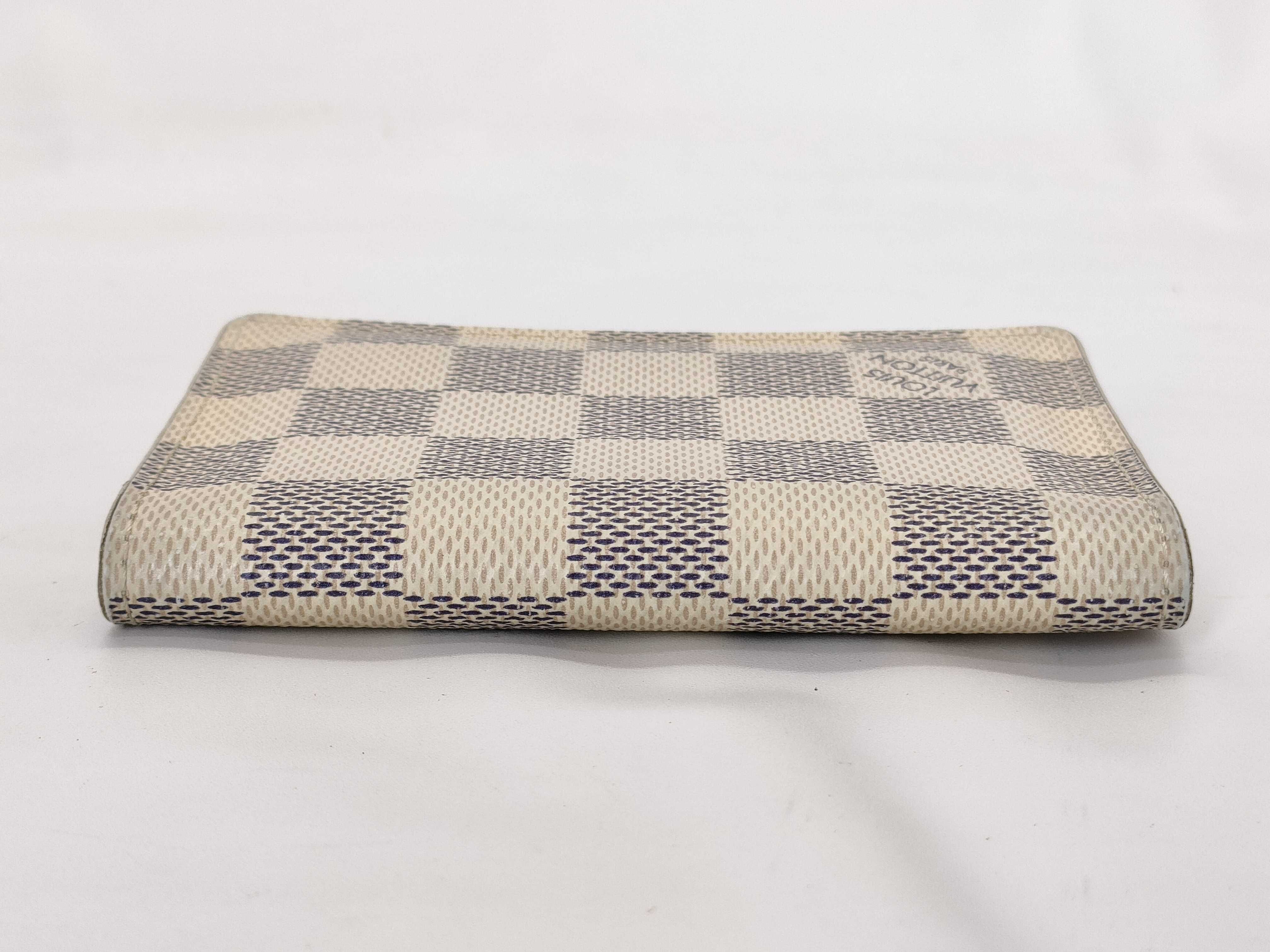 Damier Azur Card Case with Initials (MI0137) - Card Case — view 5