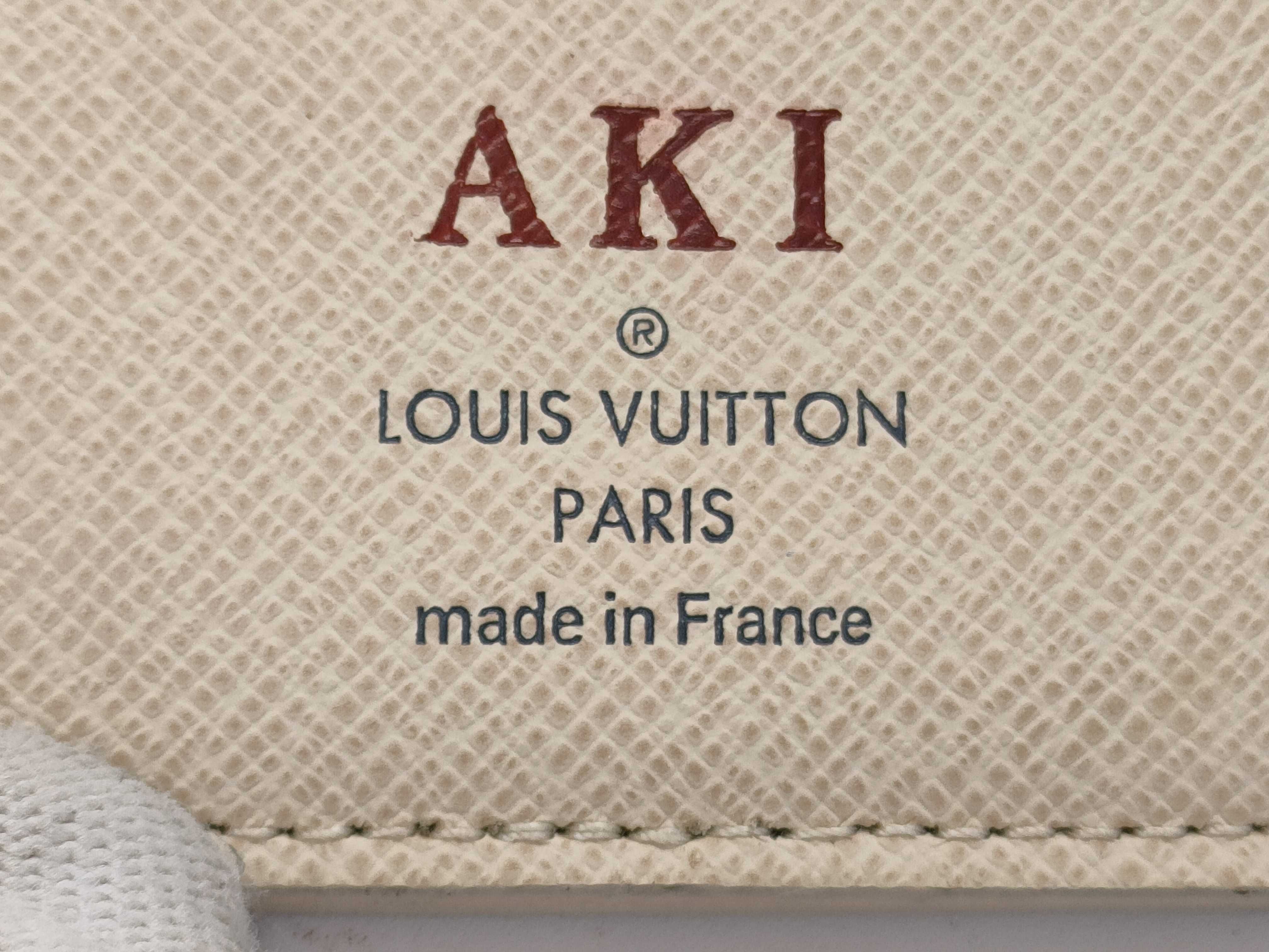 Damier Azur Card Case with Initials (MI0137) - Card Case — view 8