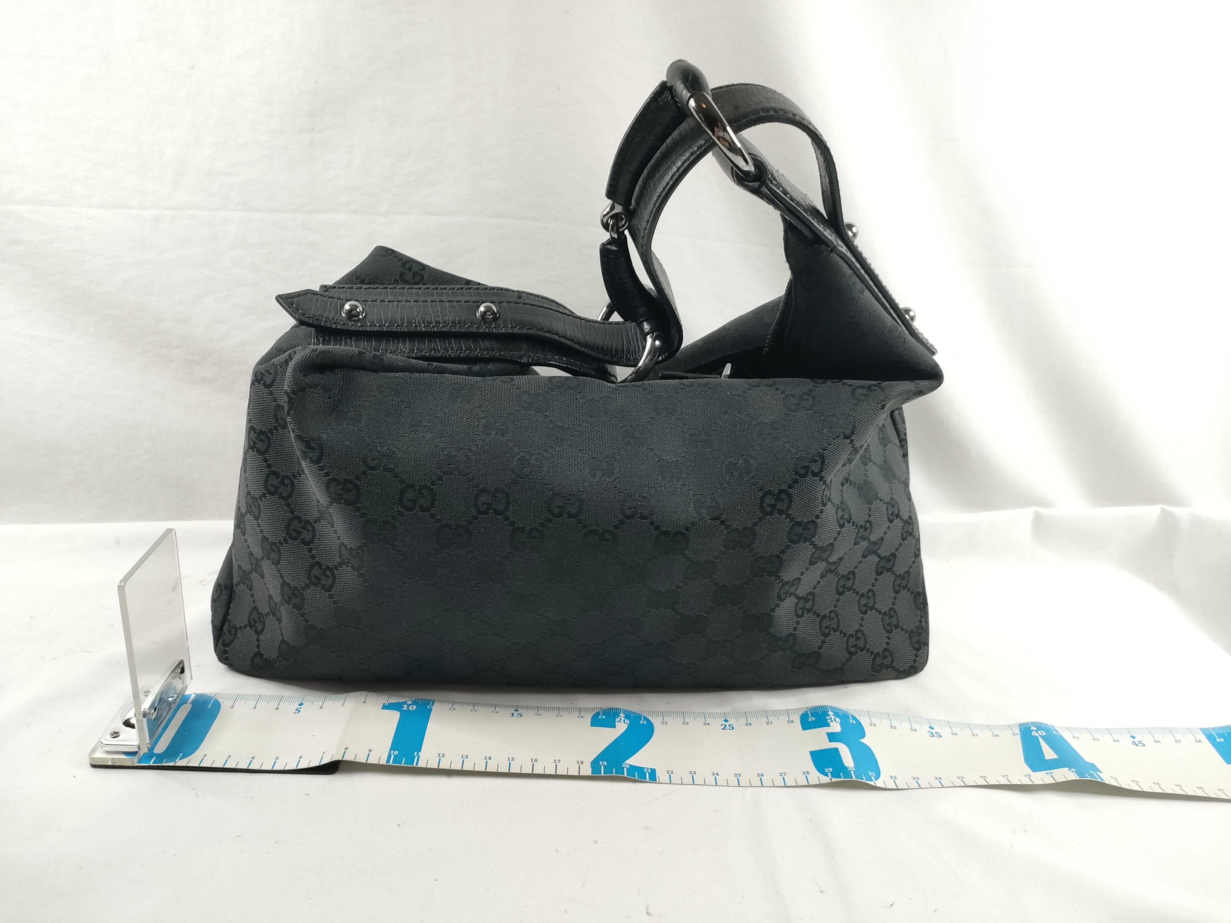 GG Canvas Horsebit One-Shoulder Bag — view 2
