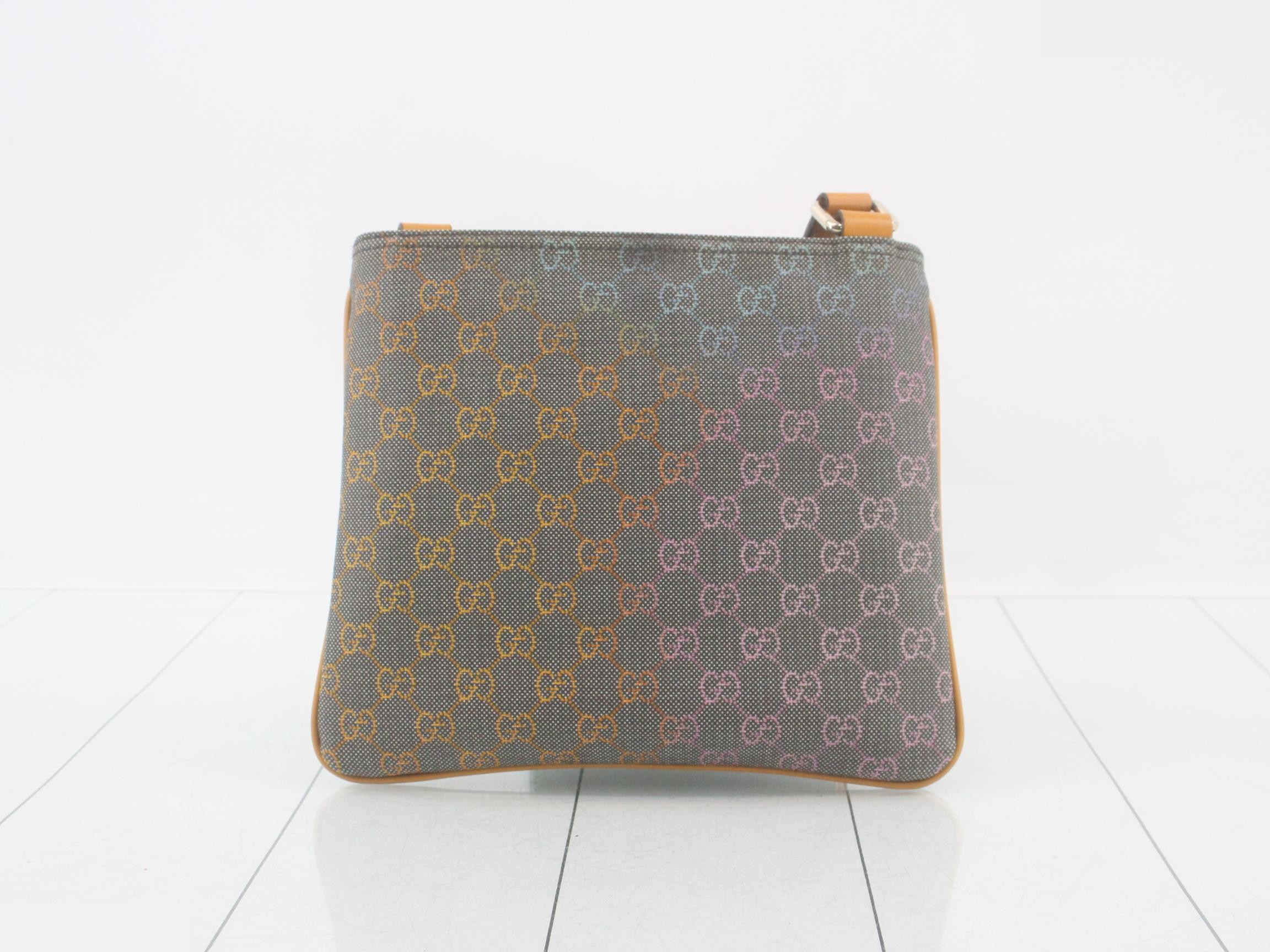 GG Supreme Shoulder Bag, Multicolor, Gray — view 2
