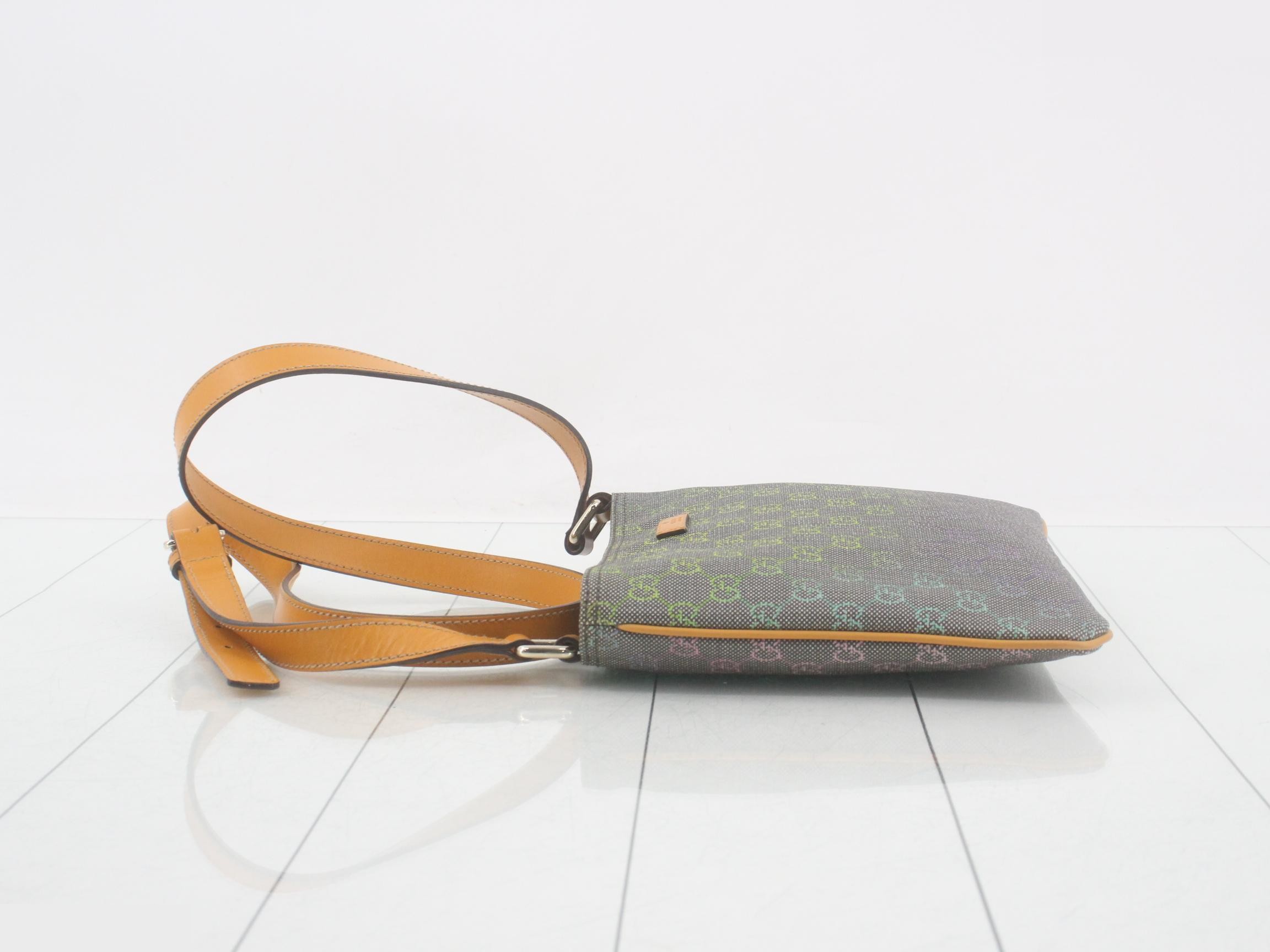 GG Supreme Shoulder Bag, Multicolor, Gray — view 4
