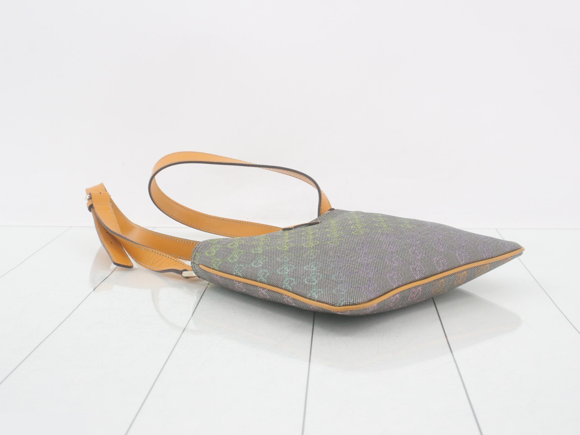 GG Supreme Shoulder Bag, Multicolor, Gray — view 5