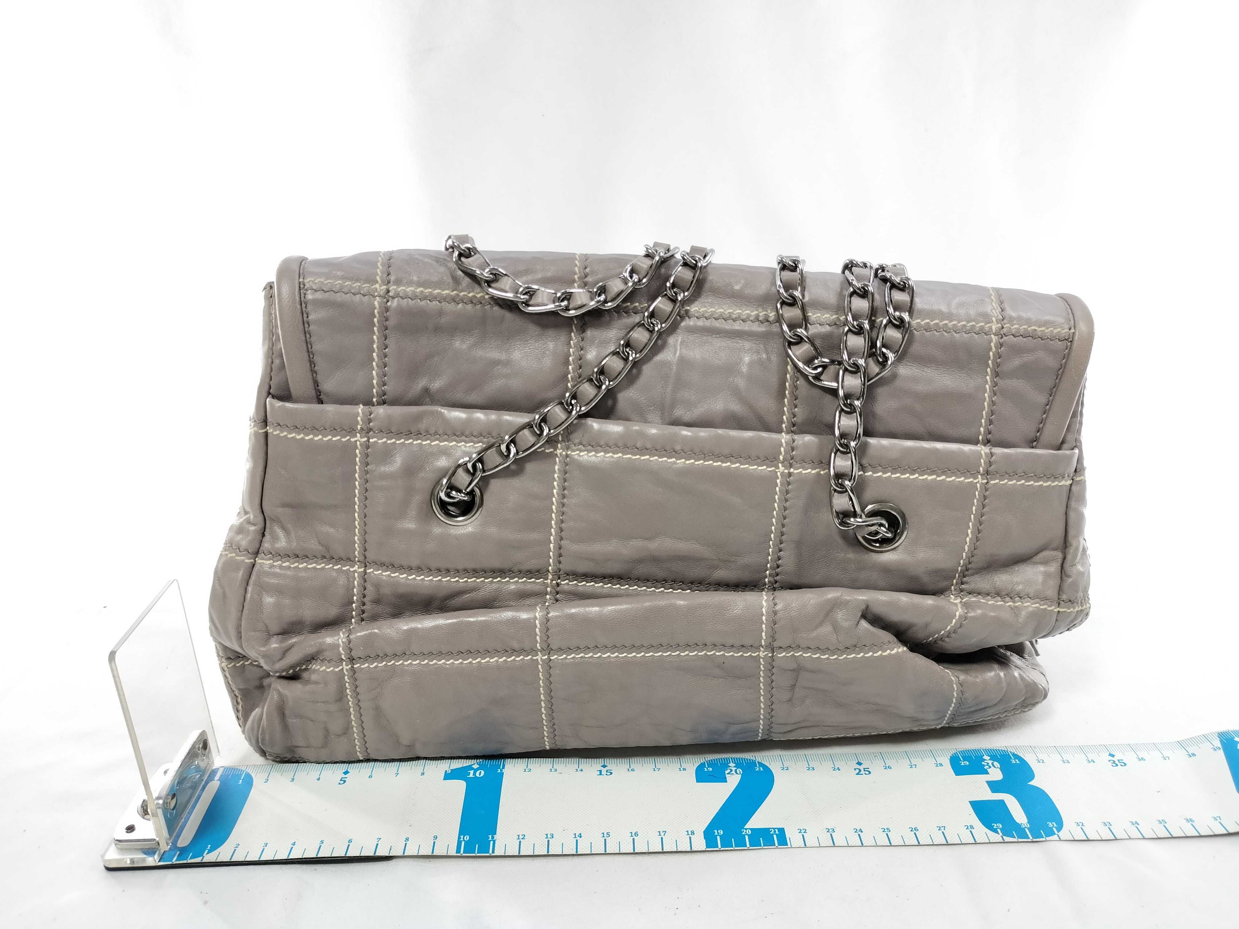 Nappa Antique Chain Shoulder Bag — view 2
