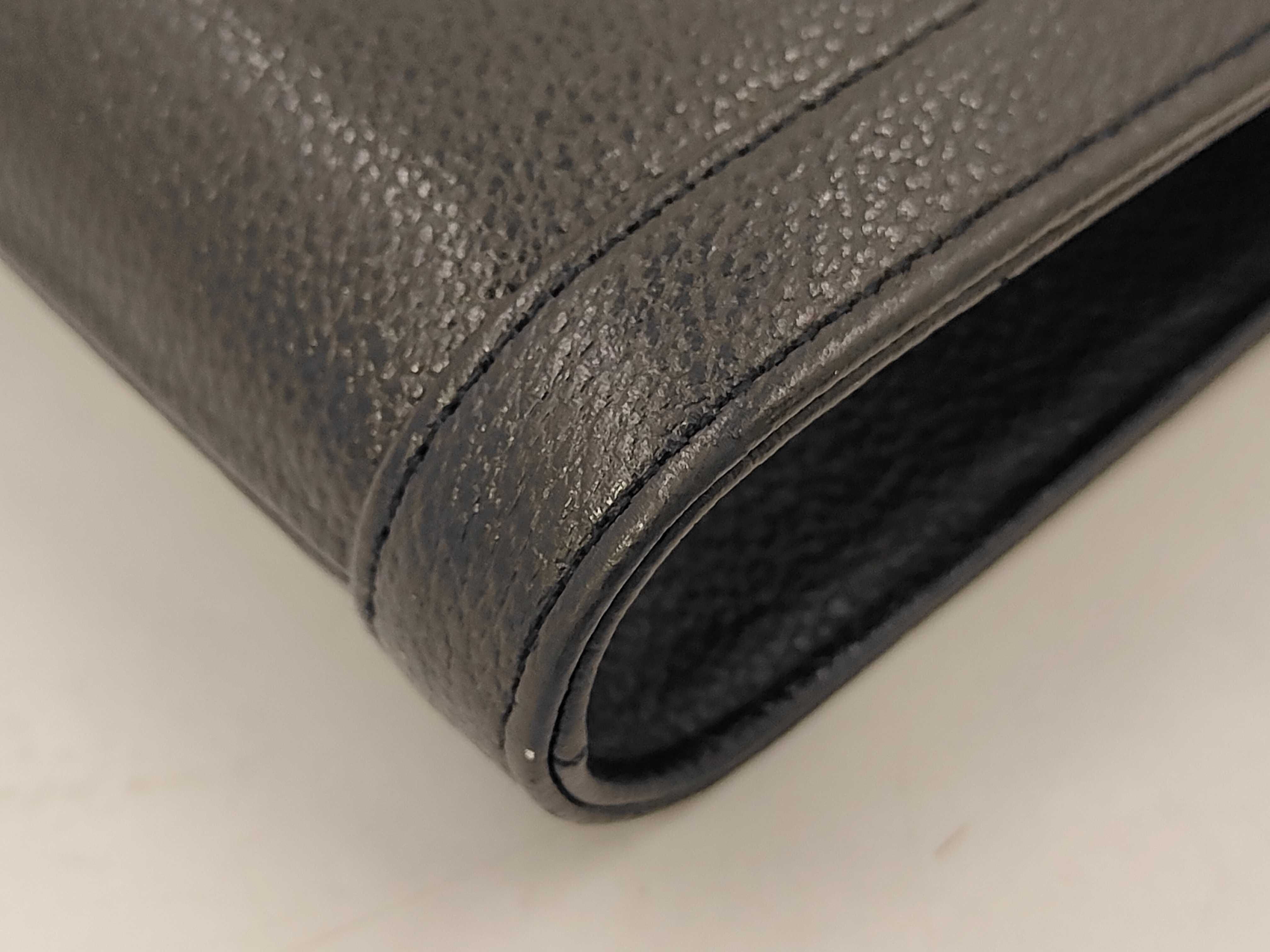 (YSL) Shoulder Bag, Black Leather — view 7