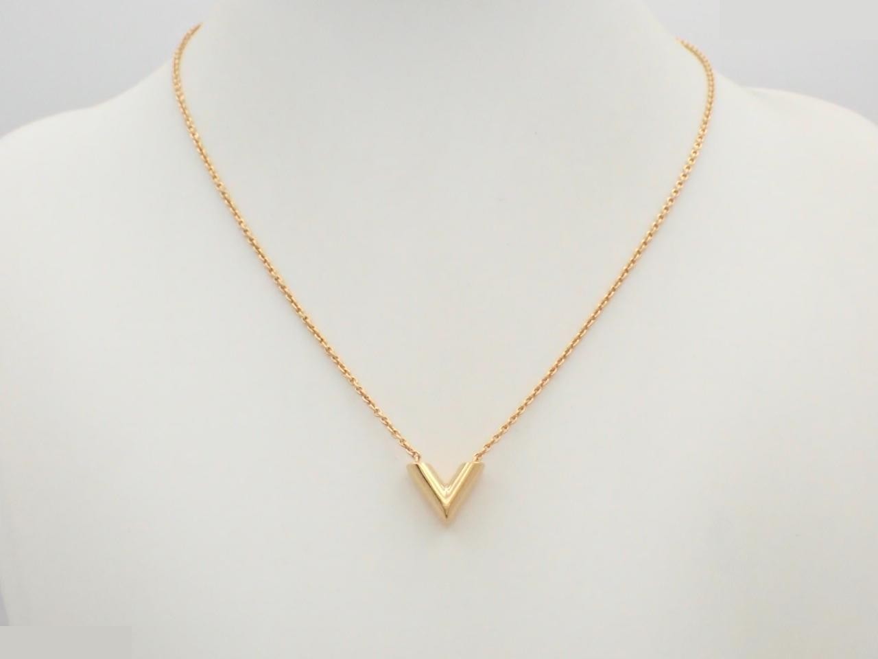 Essential V Necklace, chain approximately 46cm — view 3