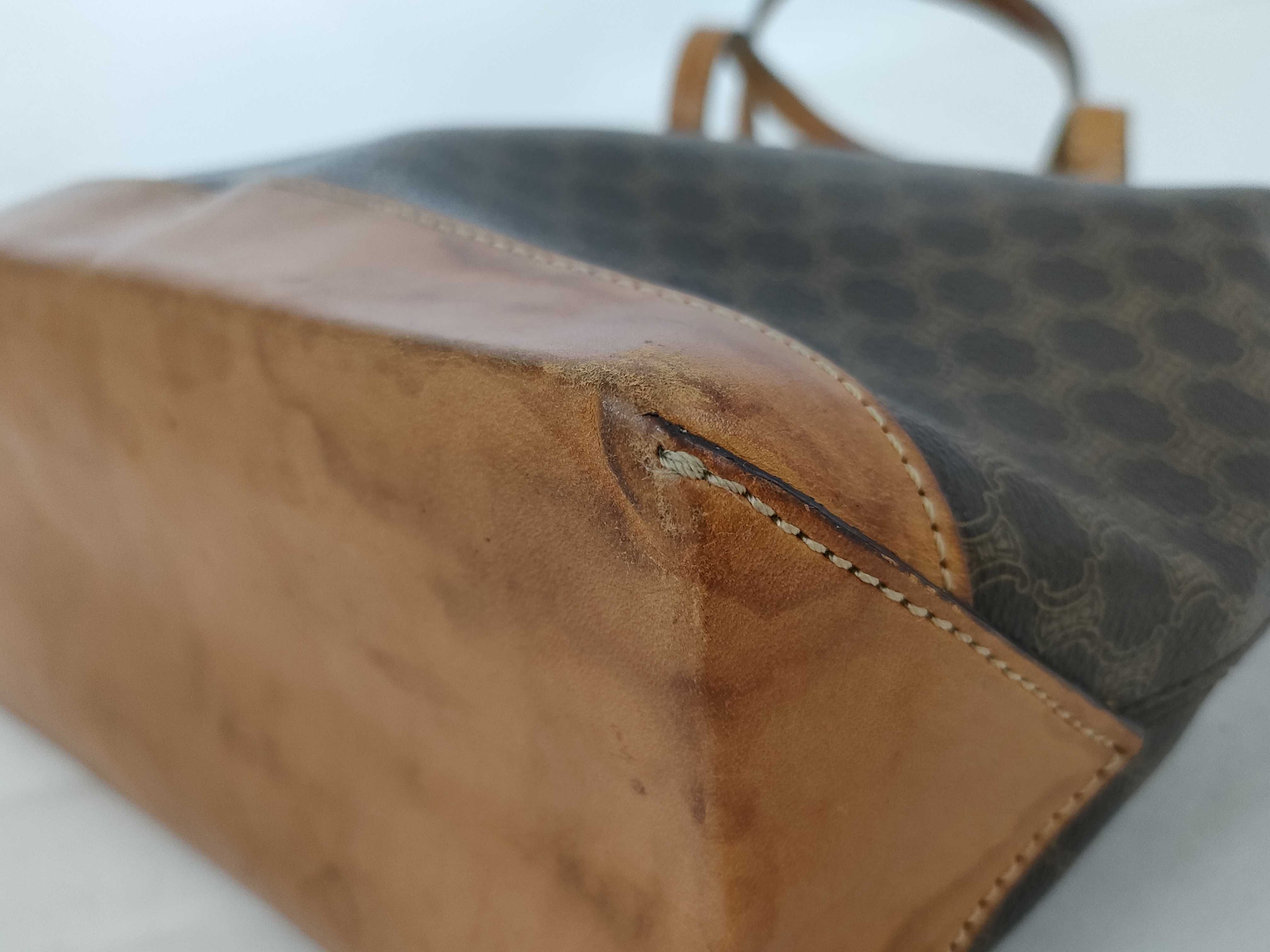 Macadam Coated Canvas Shoulder Tote Bag (Handbag) — view 6