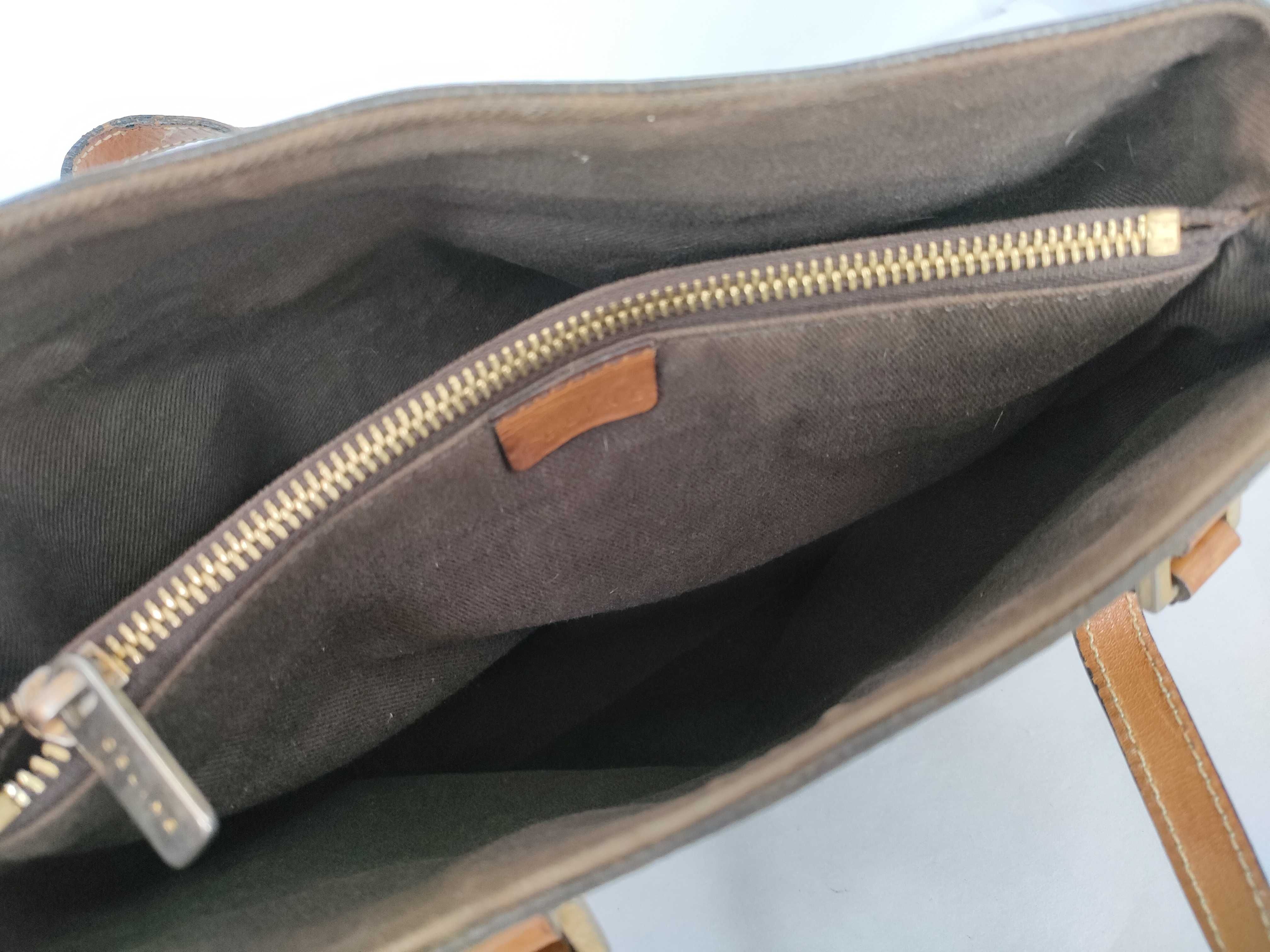 Macadam Coated Canvas Shoulder Tote Bag (Handbag) — view 8