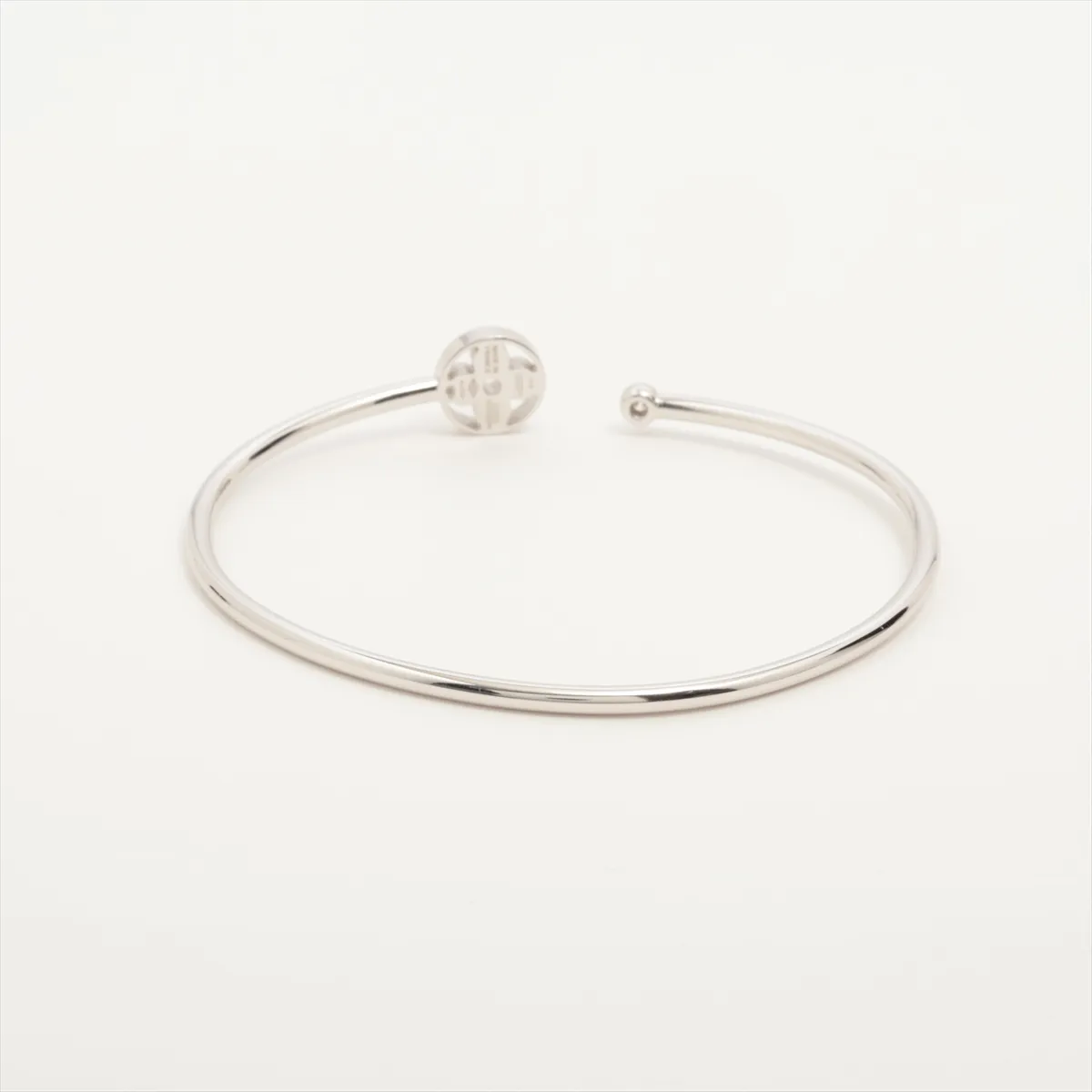 Bracelet Twist Blossom Diamond Bracelet 750(WG) 9.8g 17.5 C45089 Distortion — view 2