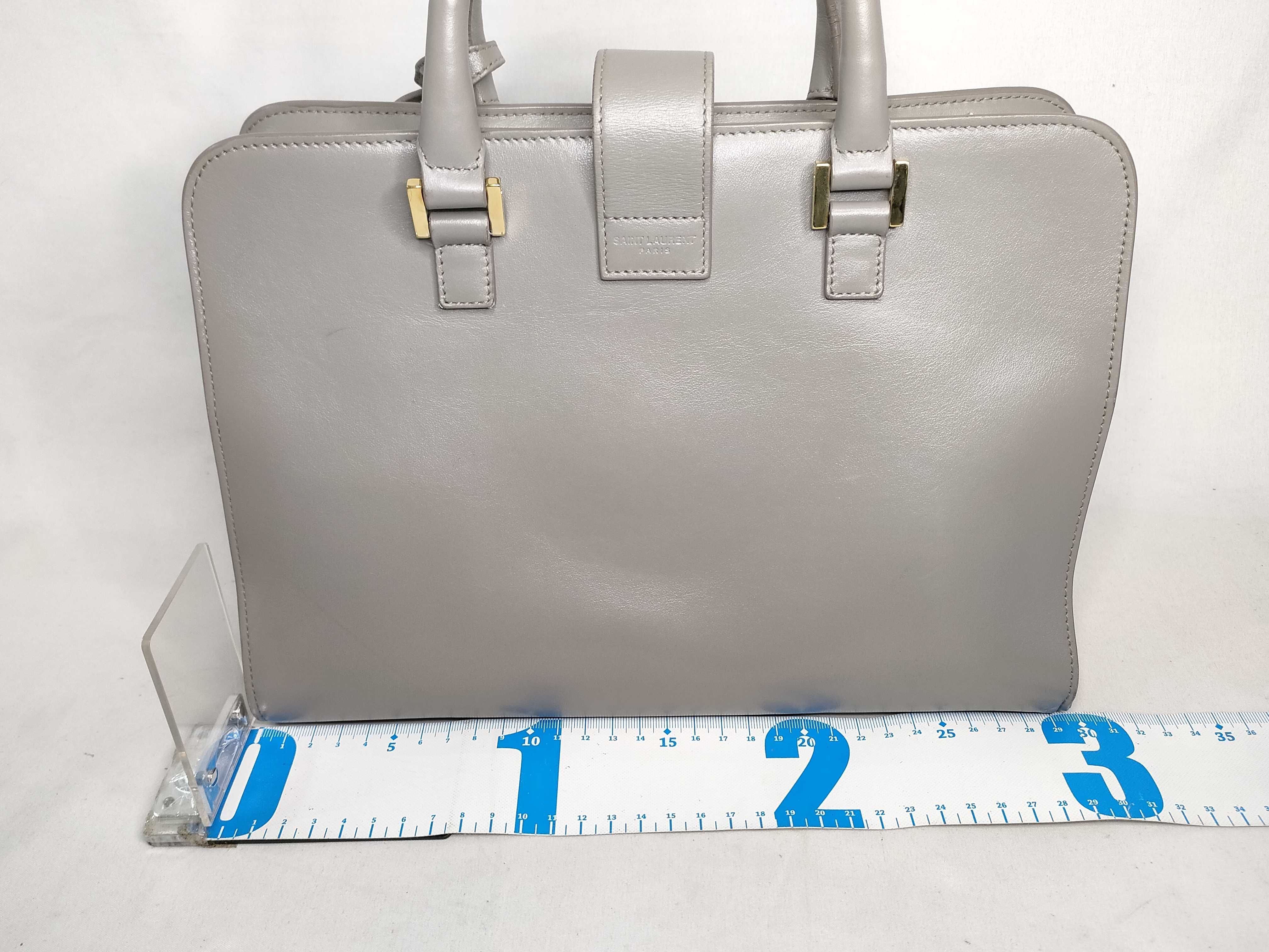 2-way bag with long strap Cabas Grey handbag — view 2