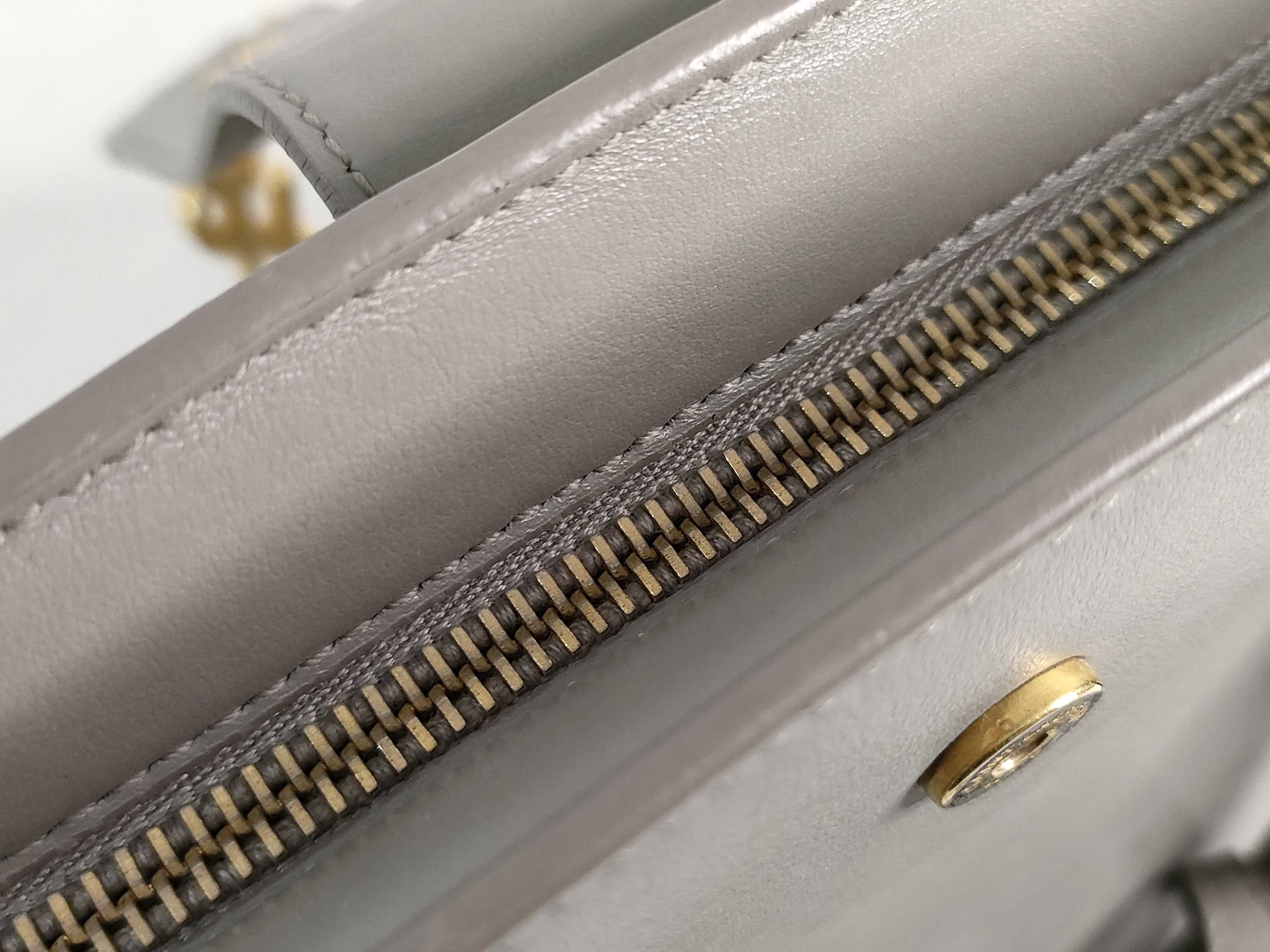 2-way bag with long strap Cabas Grey handbag — view 10