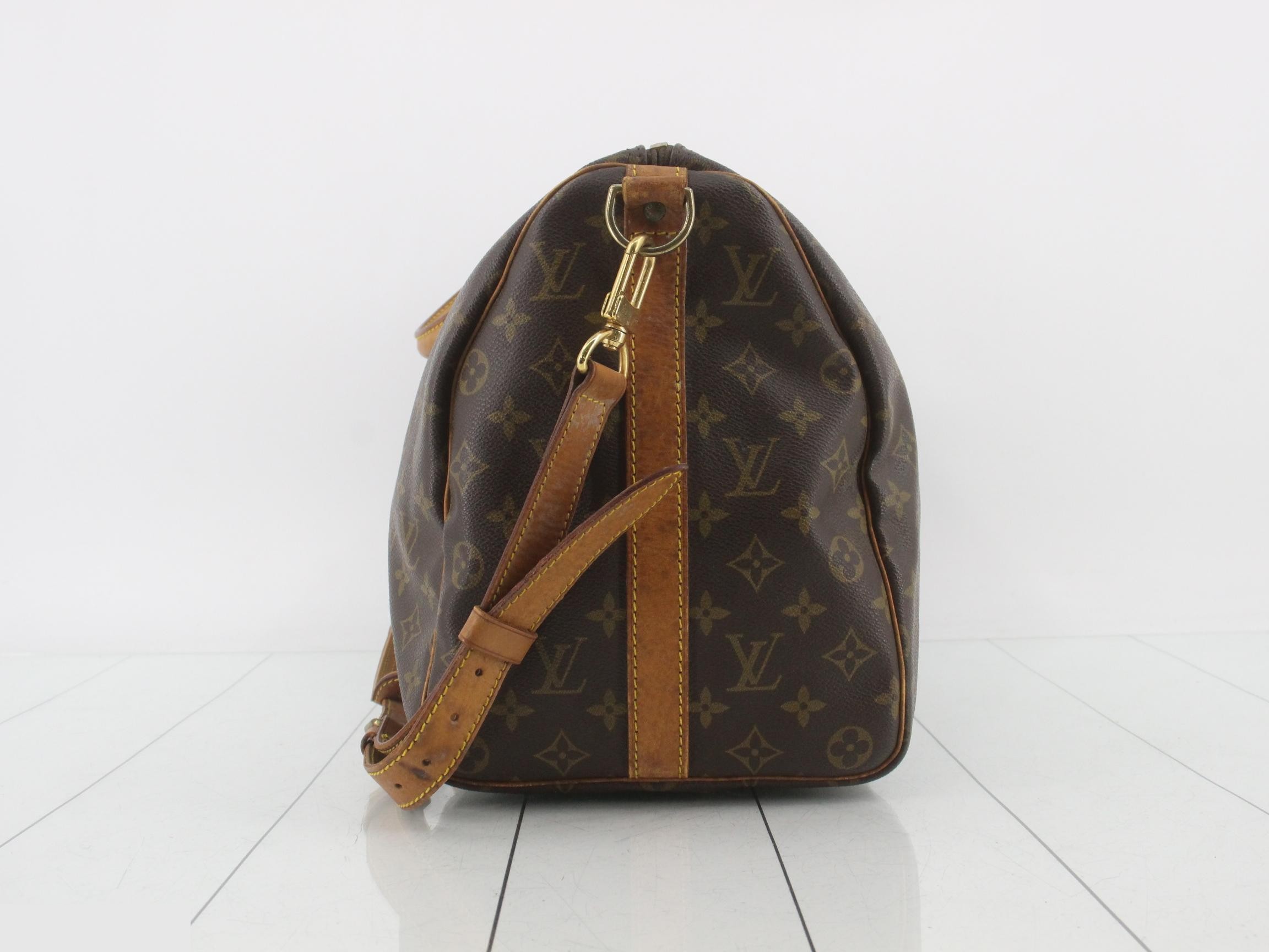 Monogram Keepall Bandoulière 45 Boston Bag — view 3