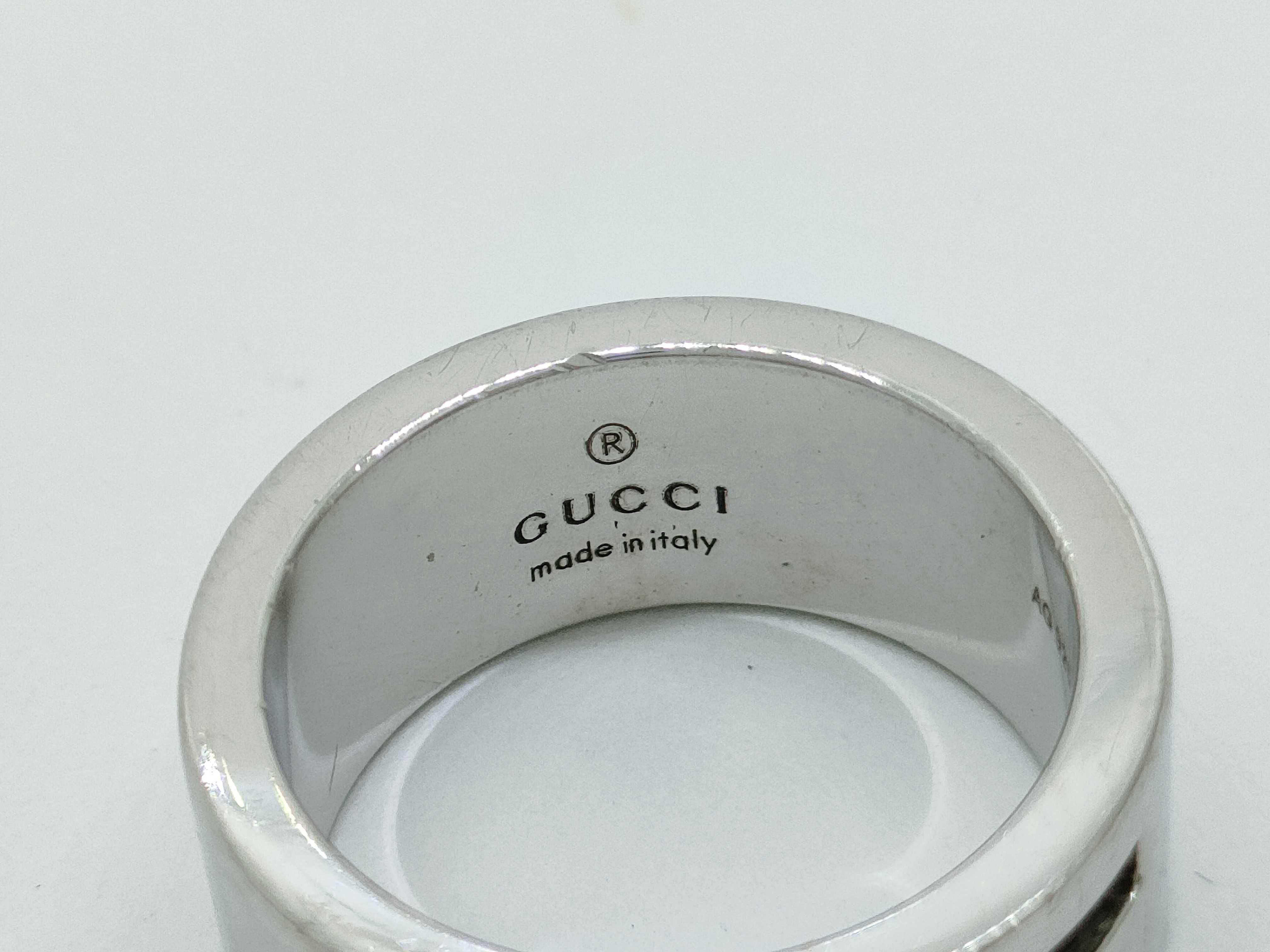 Branded Cutout G #9 SV925 7.0g Ring — view 5