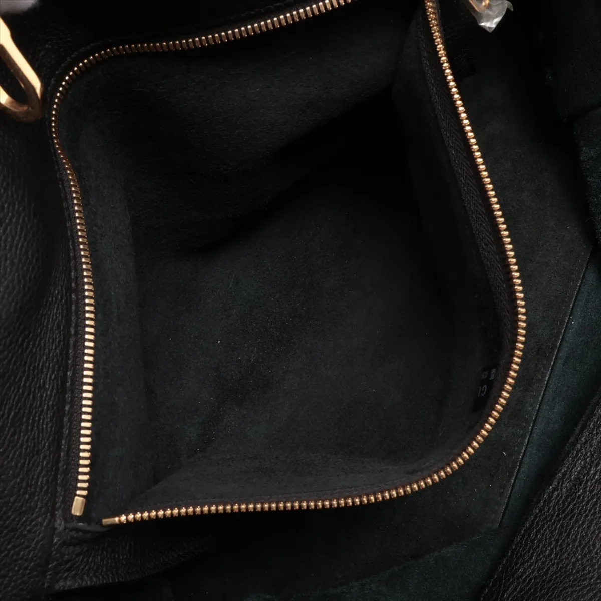 Logo Leather 2WAY Tote Bag Black 674837 — view 10