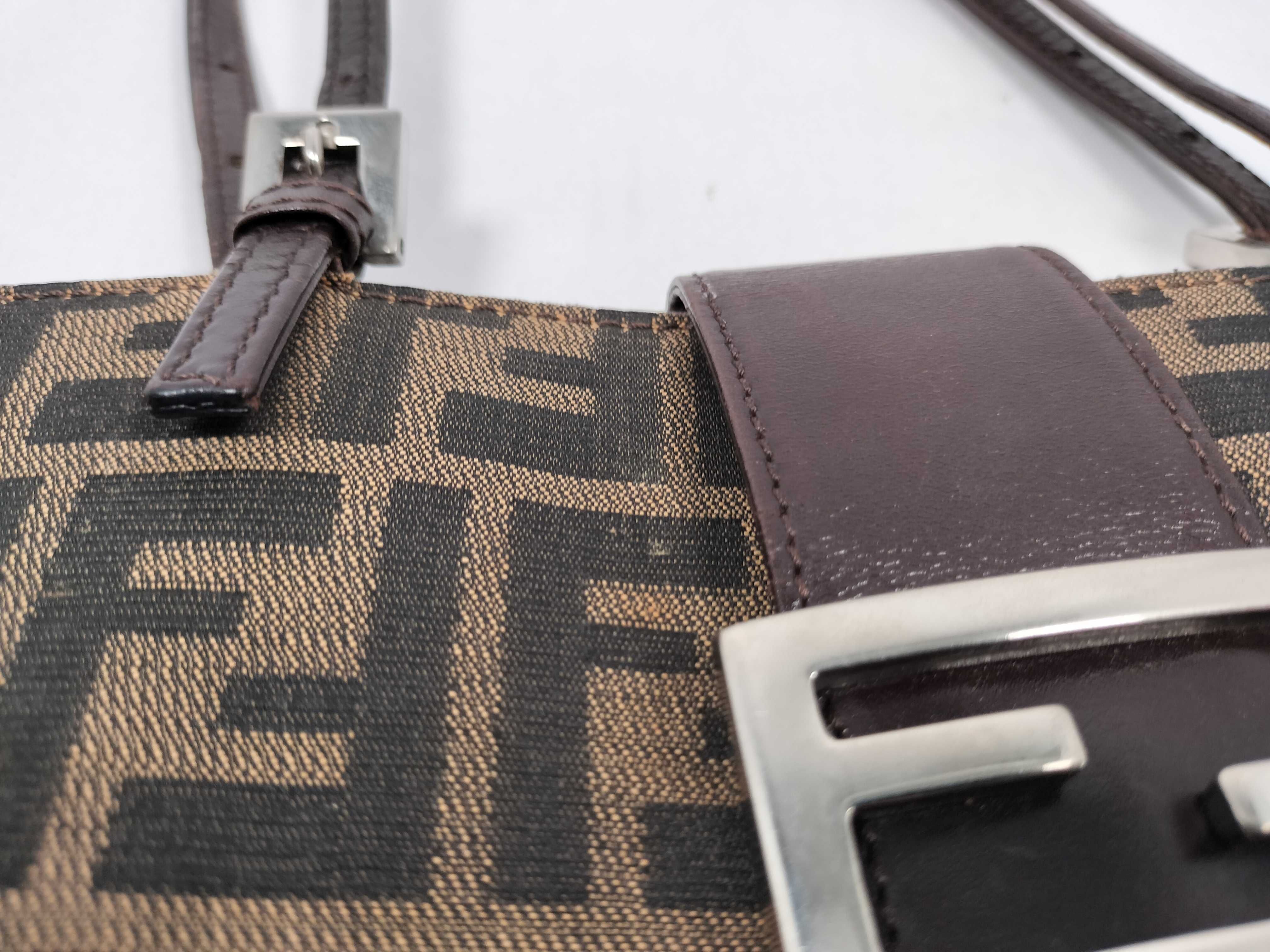 Zucca pattern Fendi Zucca tote bag Canvas tote bag — view 14