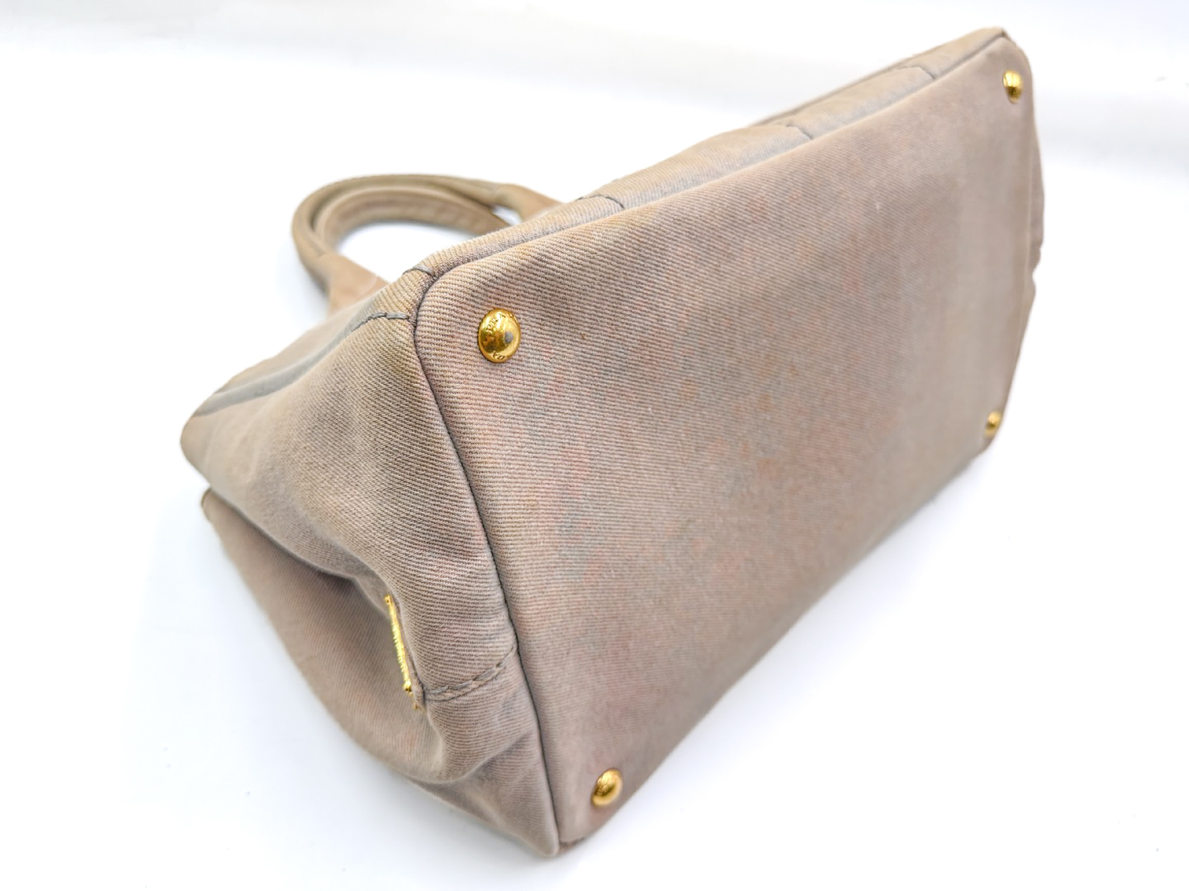 Canapa Gold Hardware Triangle Plate Handbag — view 4