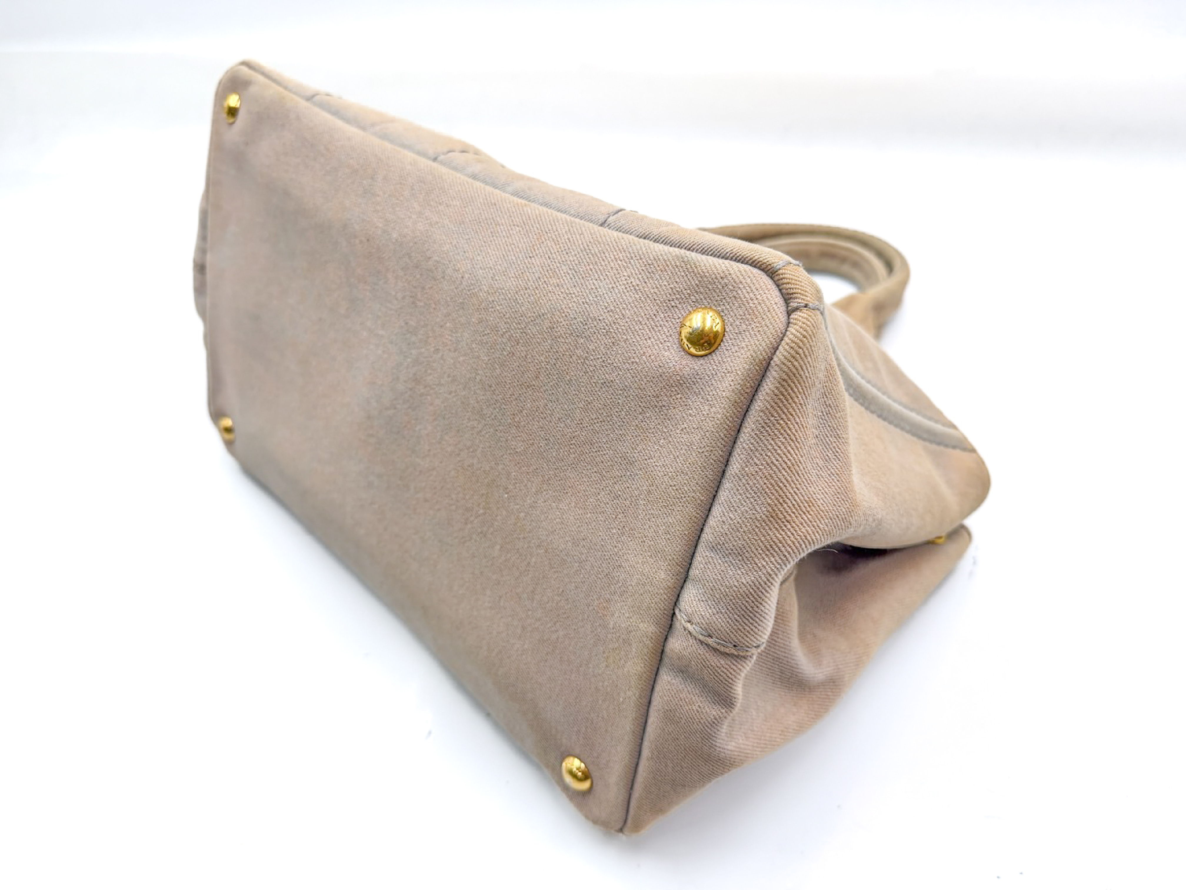 Canapa Gold Hardware Triangle Plate Handbag — view 5