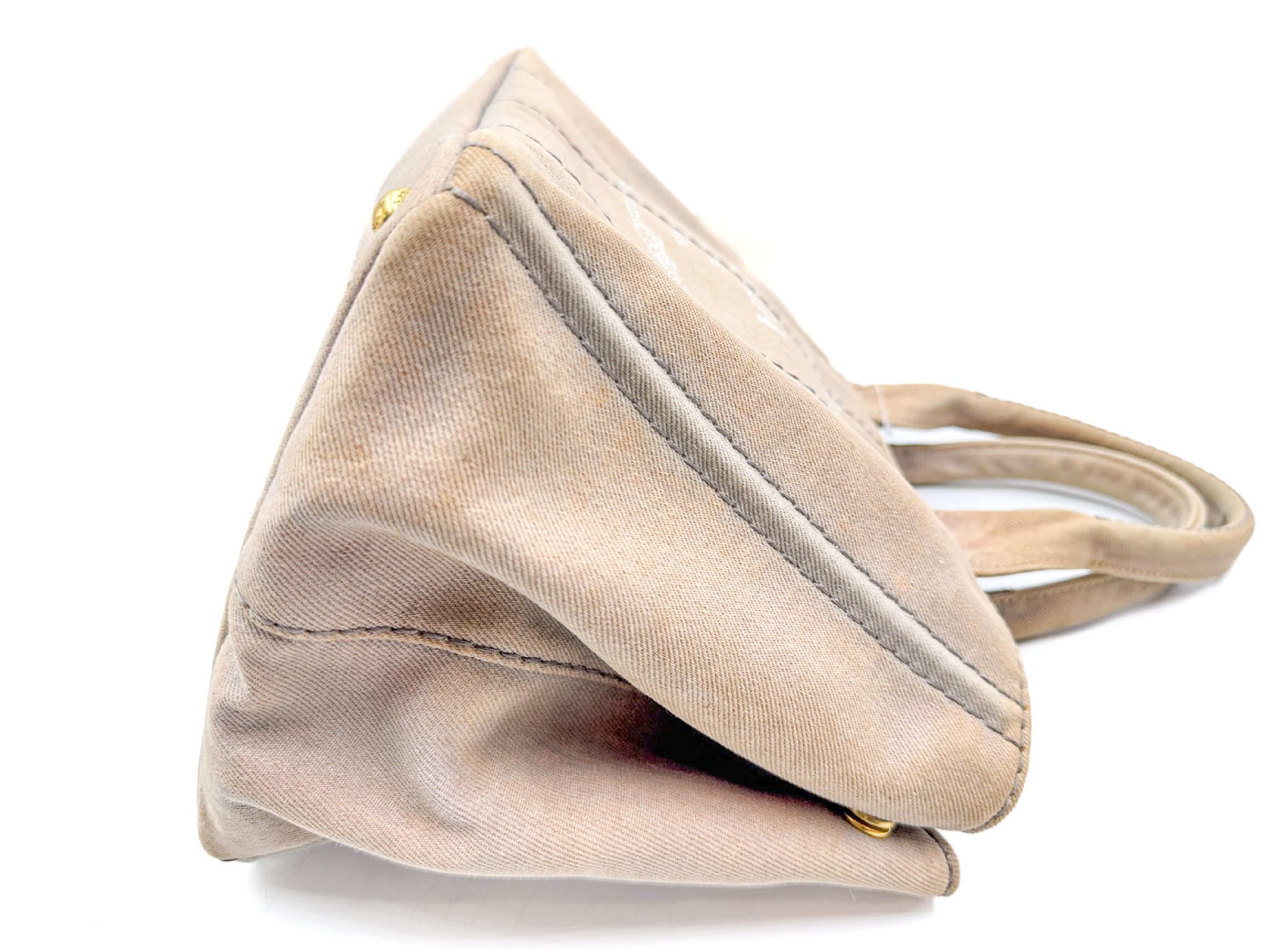 Canapa Gold Hardware Triangle Plate Handbag — view 7