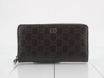 Guccissima (Bag) - Round Zip - Brown