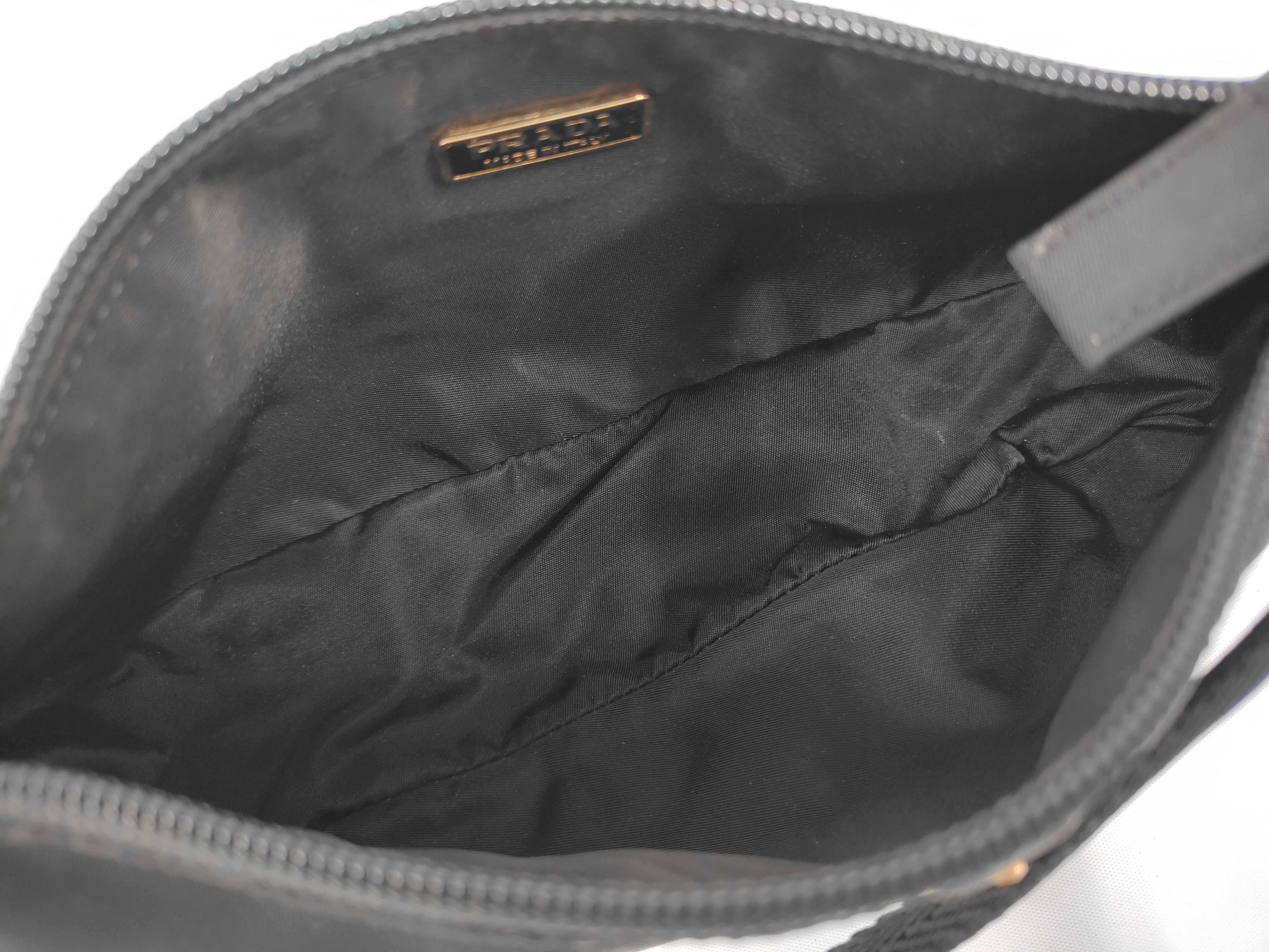 Accessory Pouch Nylon Black Handbag — view 7