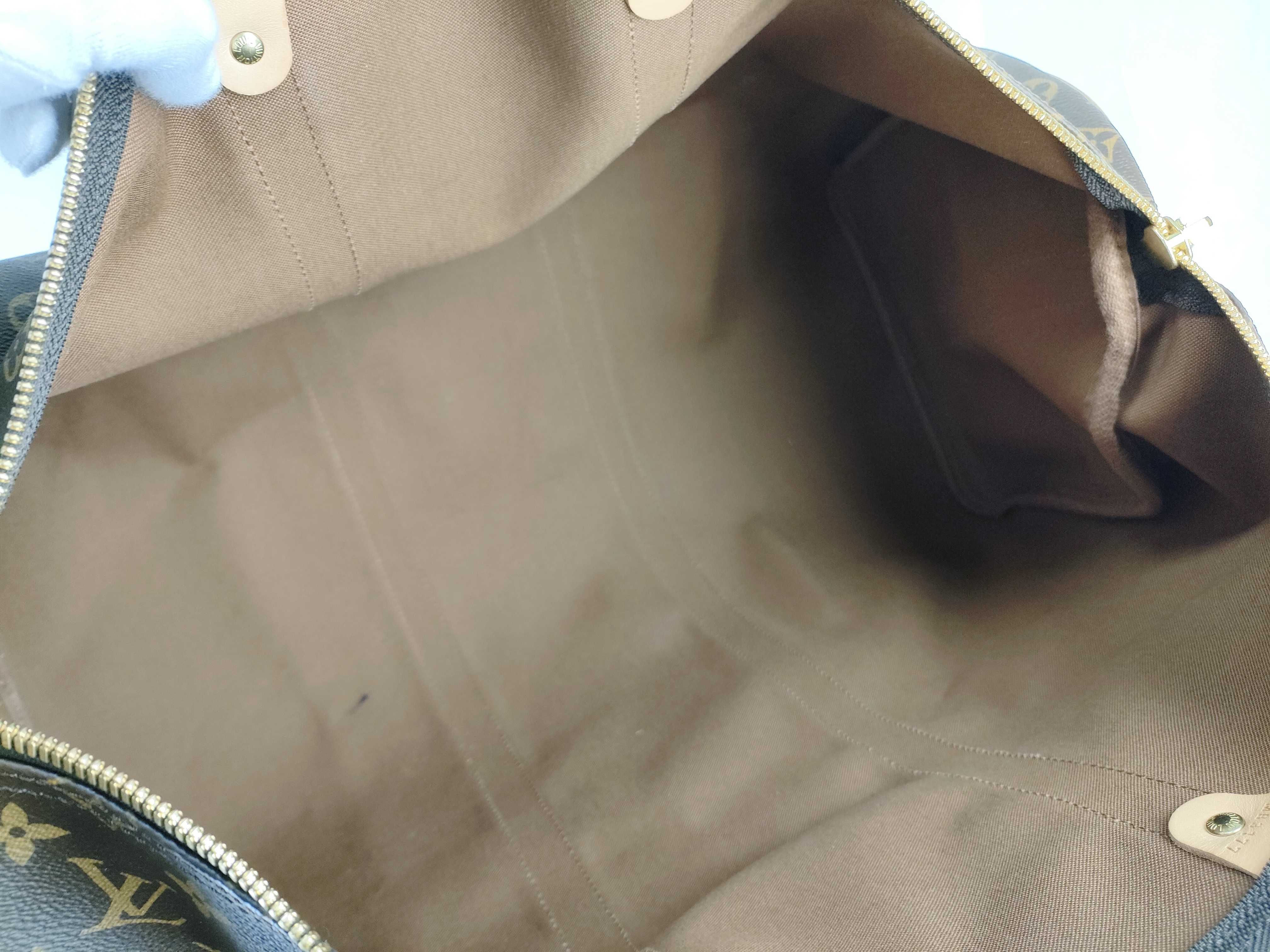 Monogram Keepall Bandoulière 50 M41416 MB3177 Brown Boston Bag — view 11