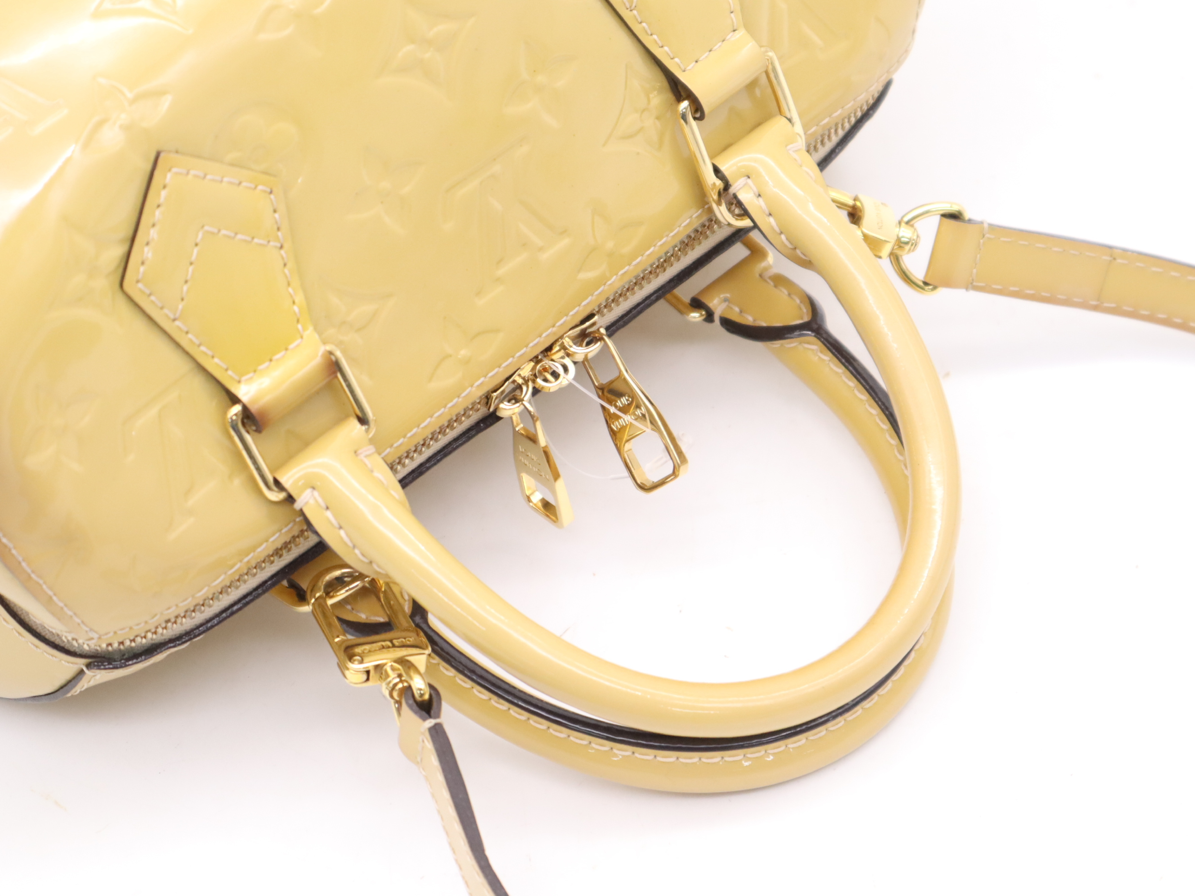 M90189 Vernis Montana Dune Handbag with Shoulder Strap — view 6