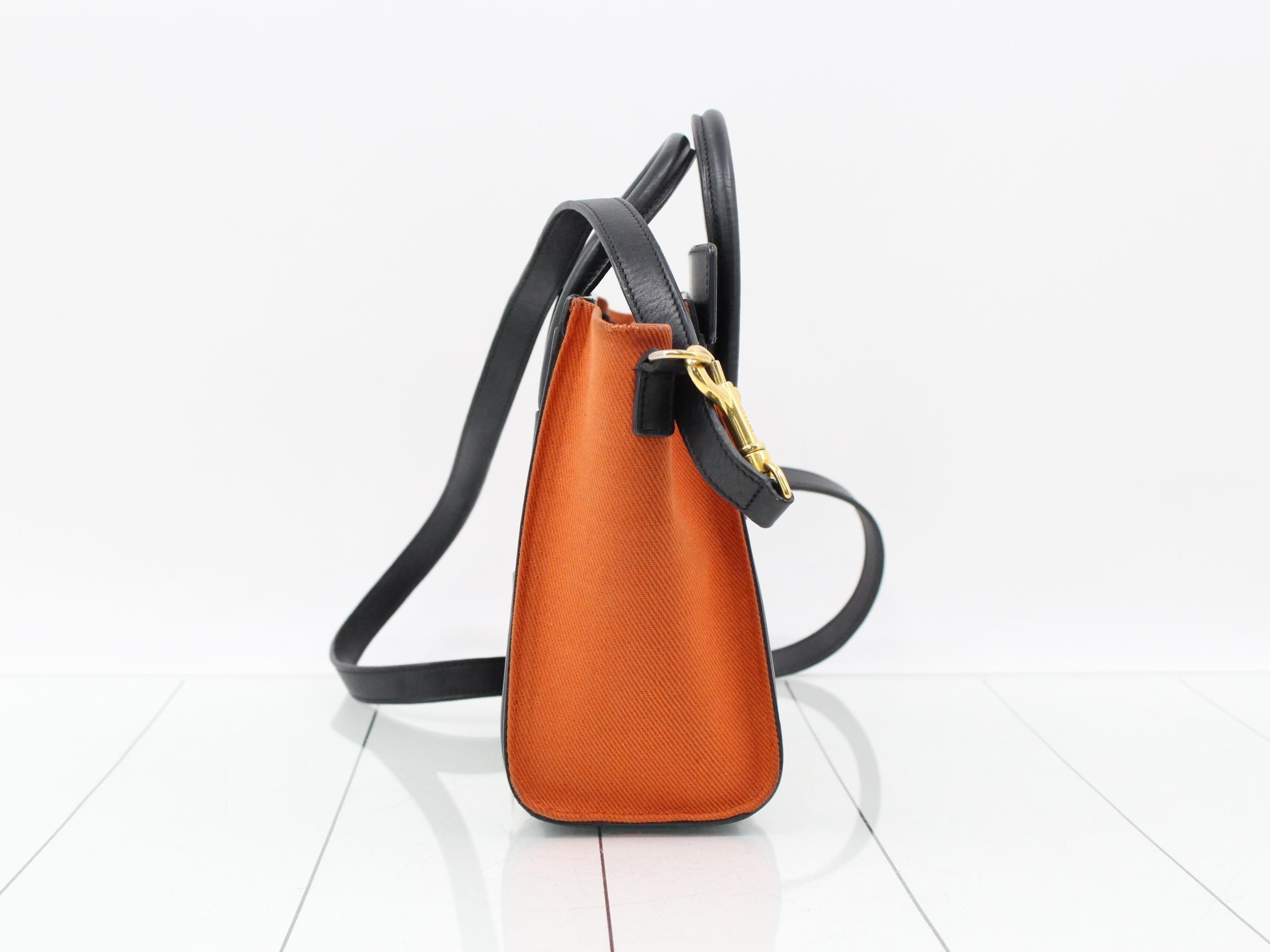 Luggage Nano Canvas/Leather 2-Way Shoulder/Handbag — view 3