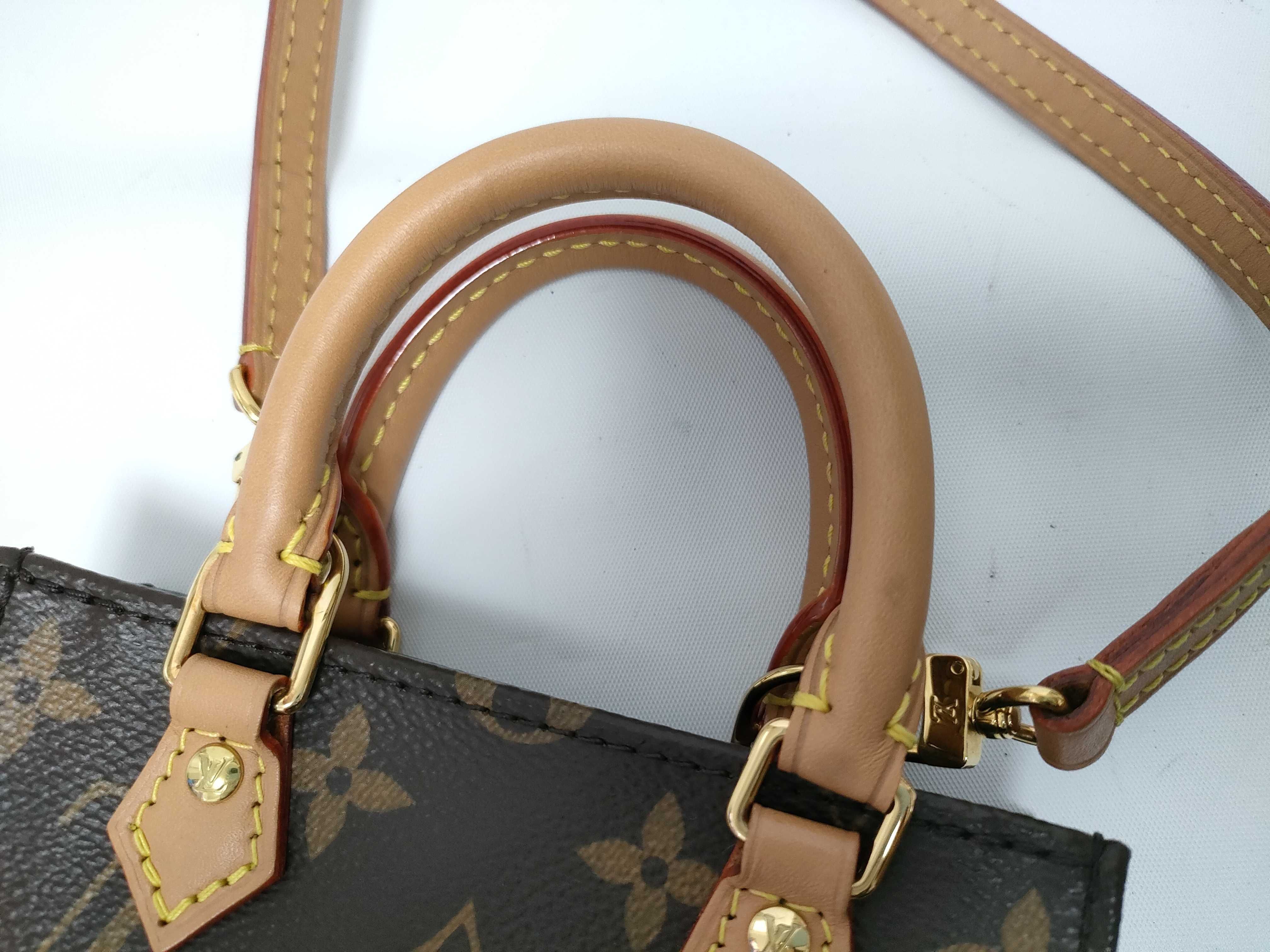 Monogram Louis Vuitton Monogram Petite Sac Plat M69442 Handbag — view 5