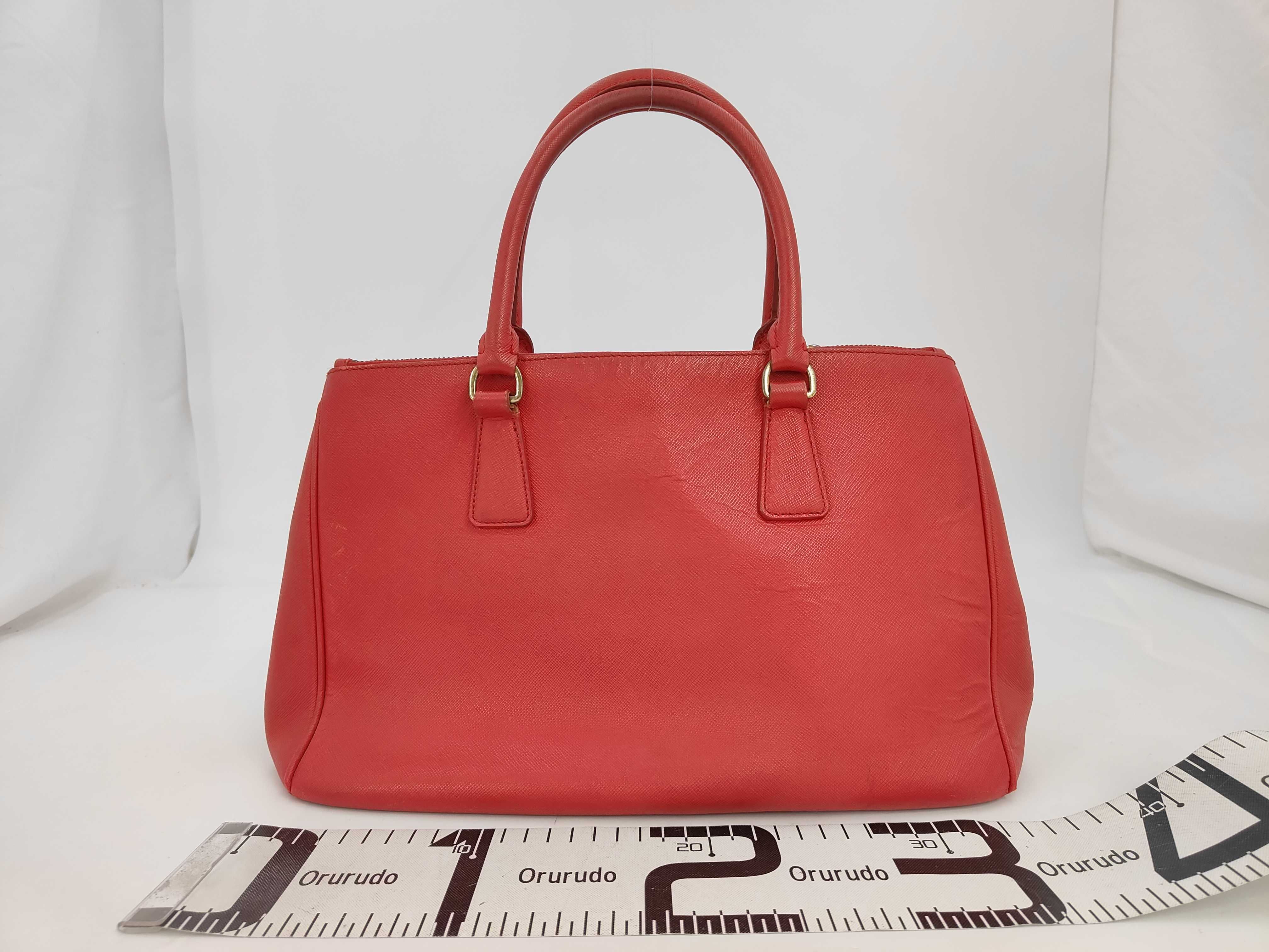 Galleria Saffiano Red Handbag — view 2