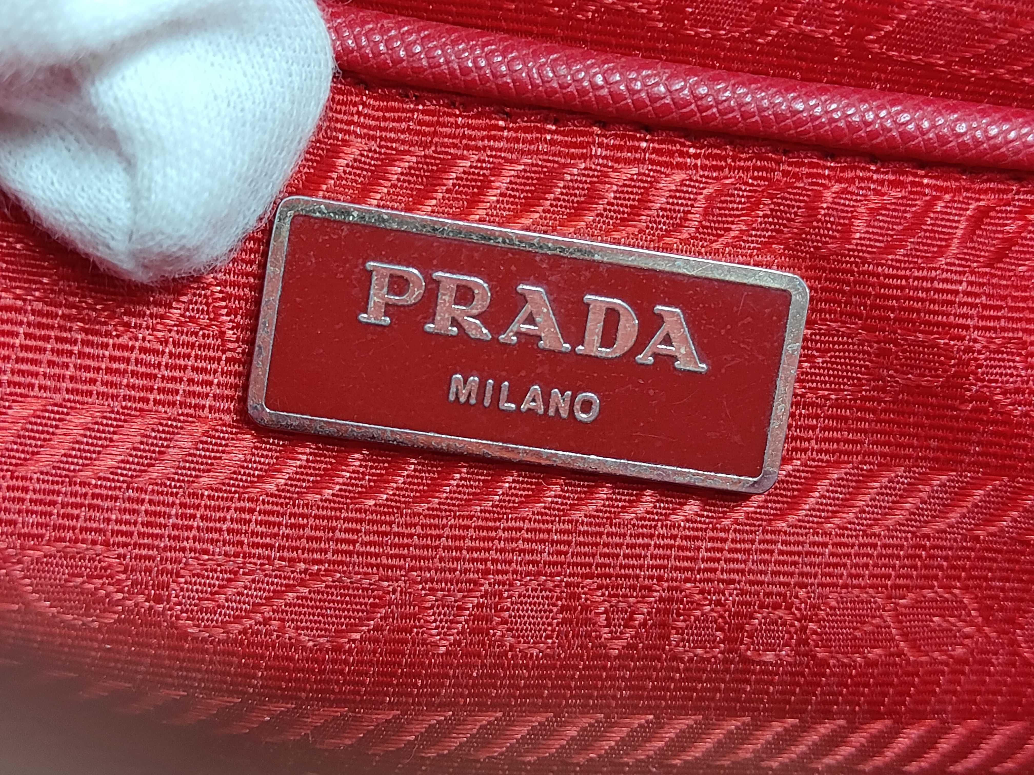 Galleria Saffiano Red Handbag — view 11