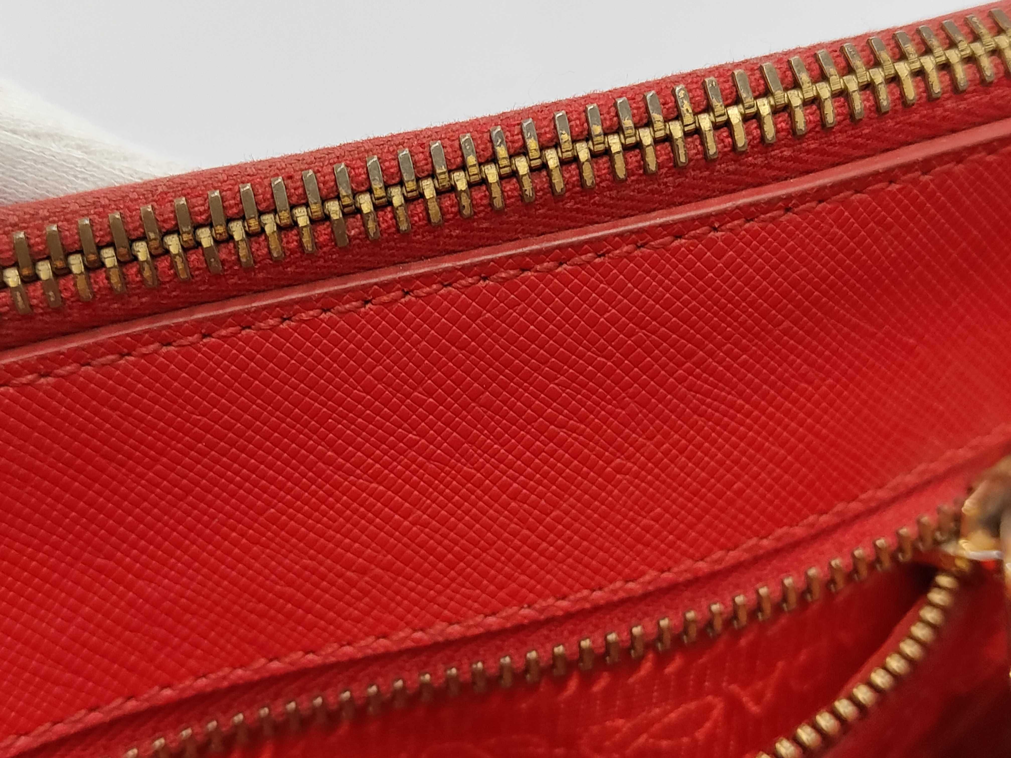 Galleria Saffiano Red Handbag — view 12