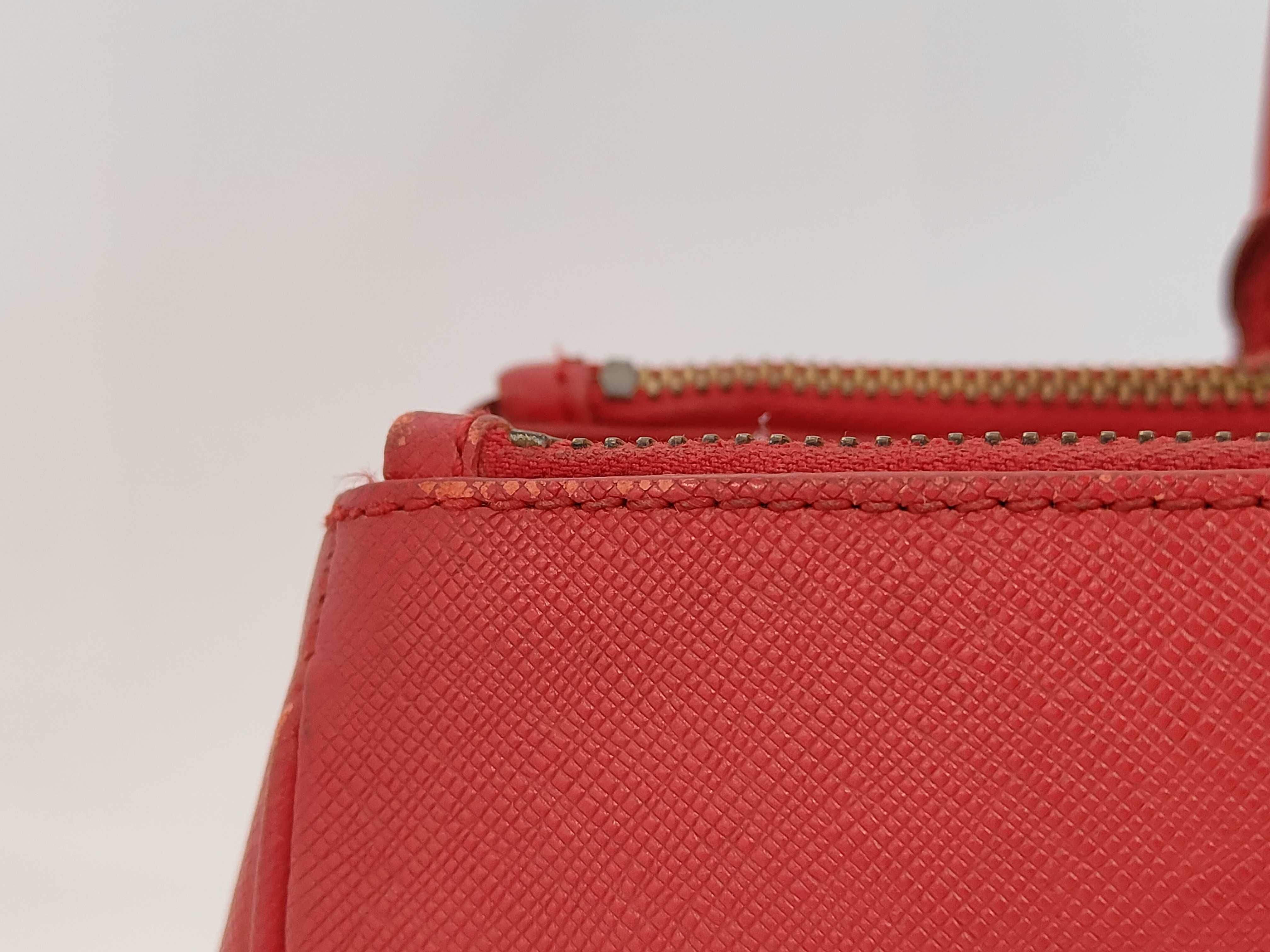 Galleria Saffiano Red Handbag — view 4