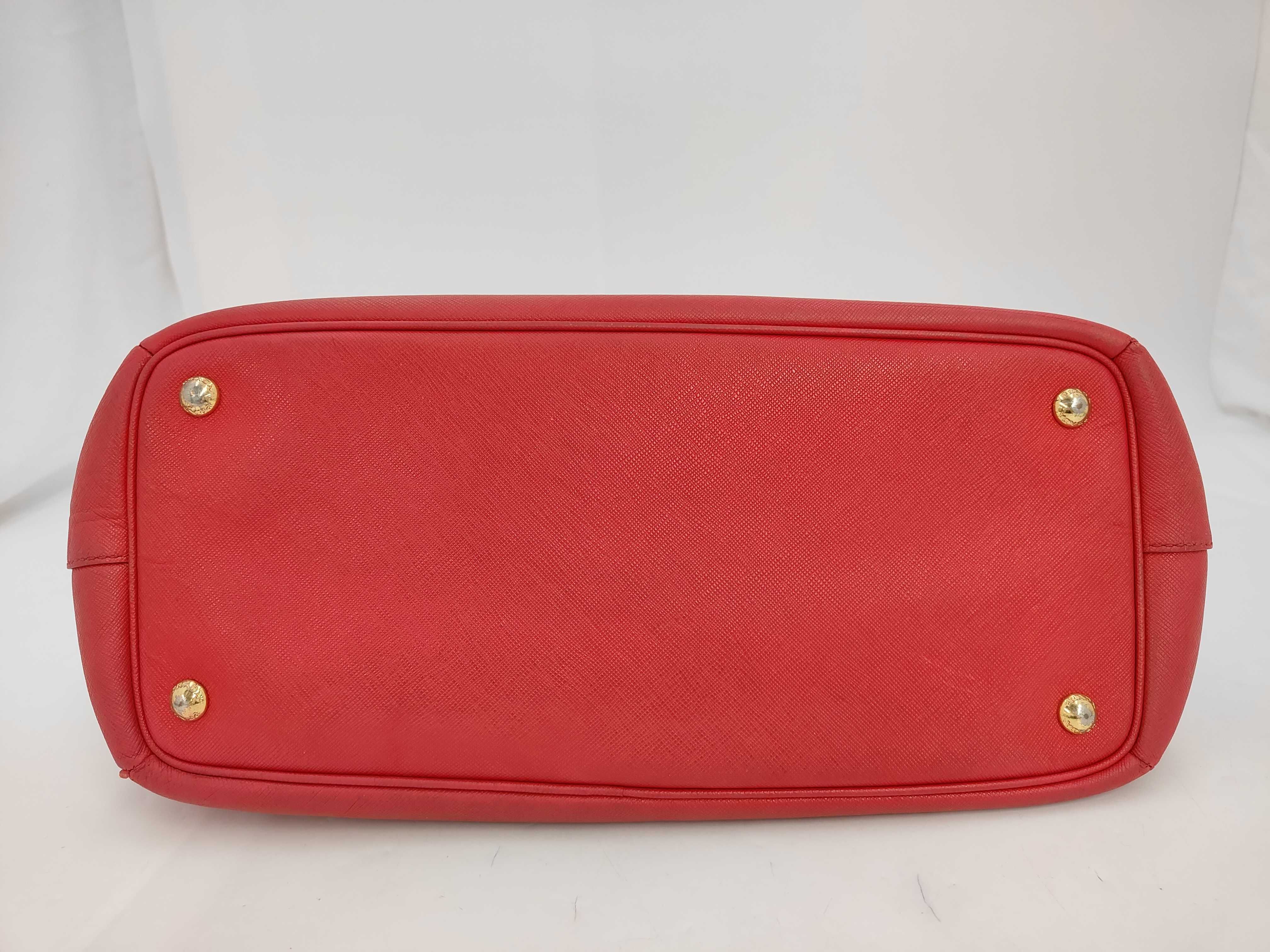 Galleria Saffiano Red Handbag — view 8