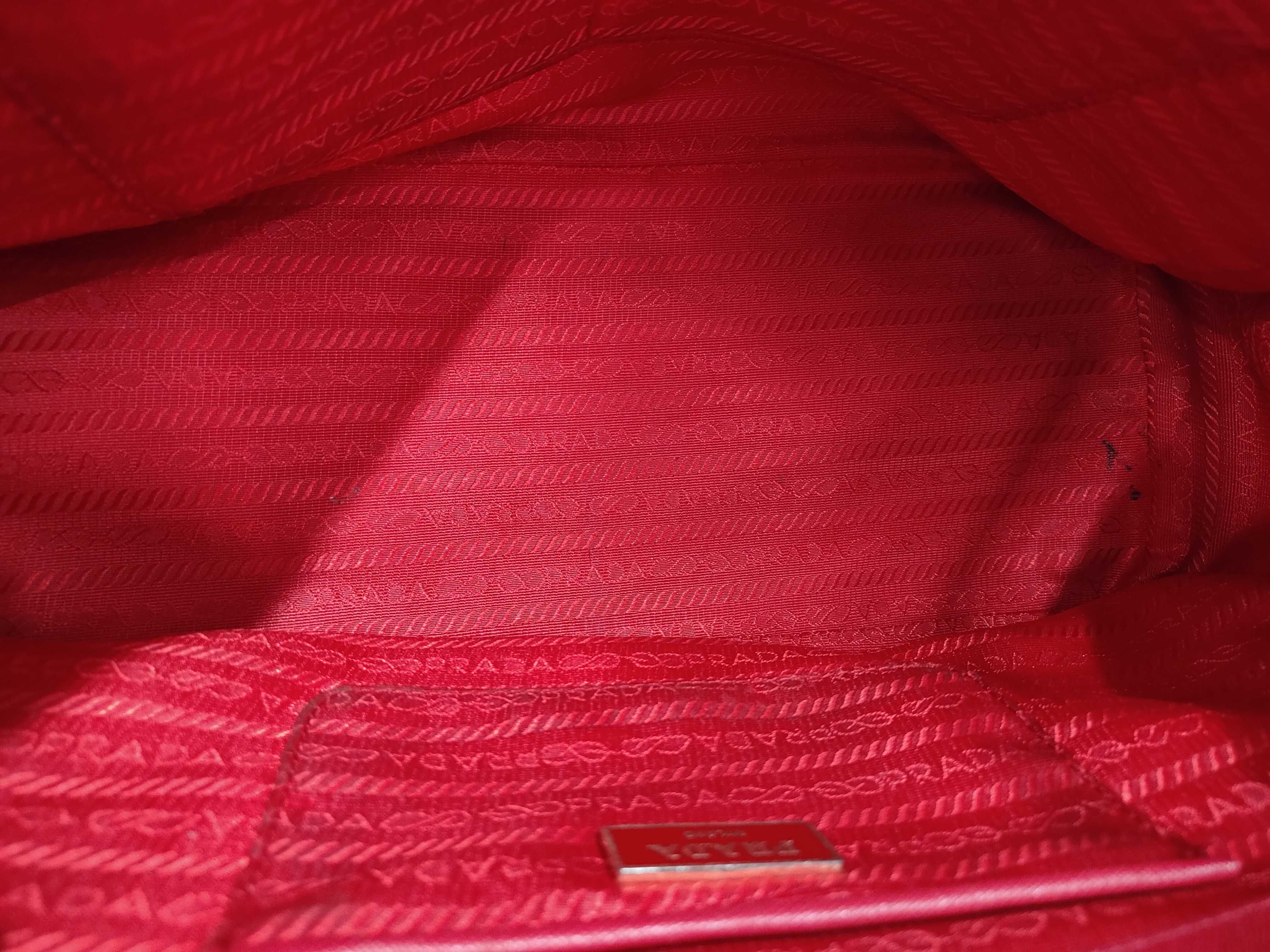 Galleria Saffiano Red Handbag — view 10