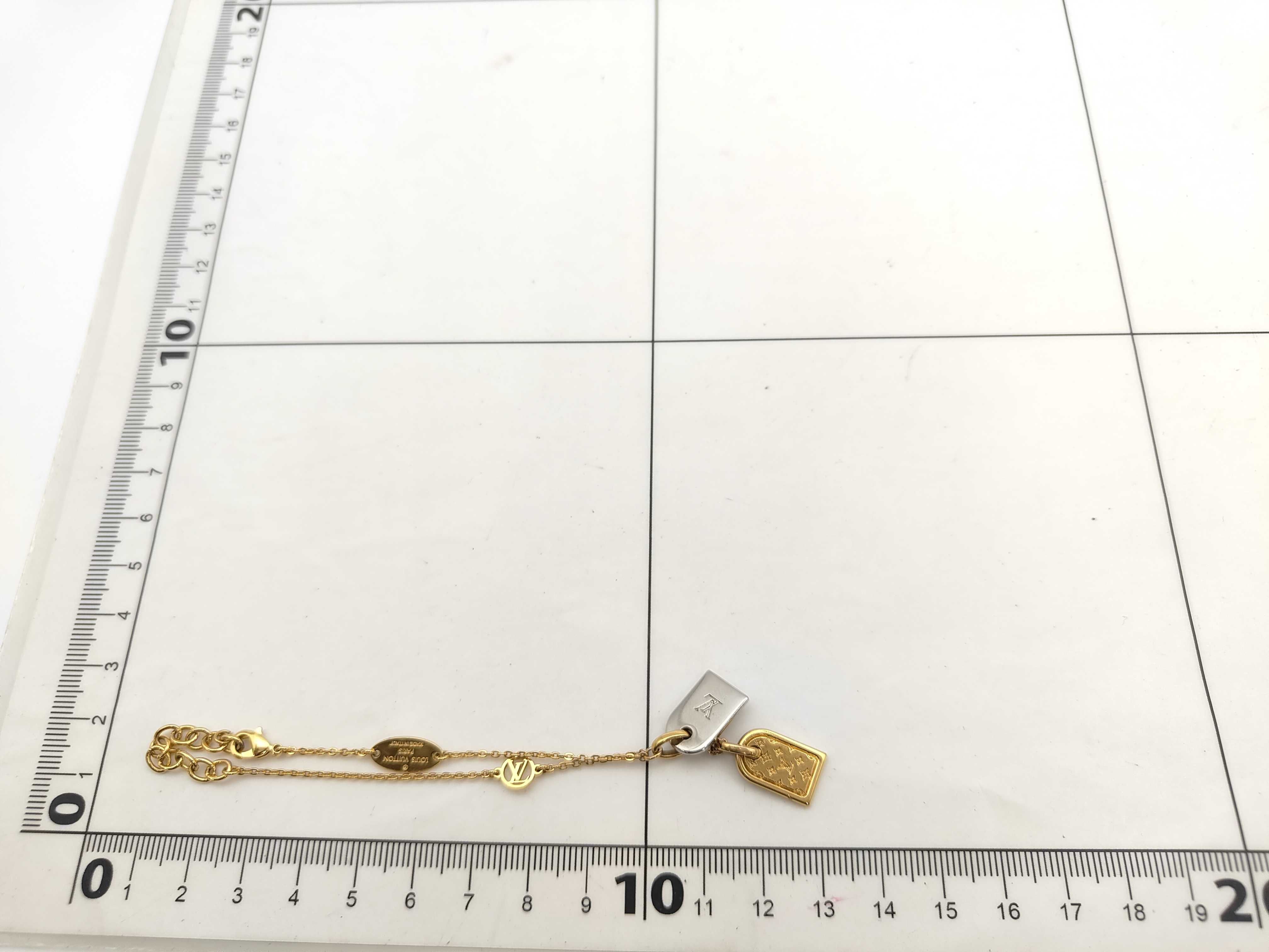 M63142 Nanogram Bracelet Monogram Gold Silver Bracelet/Bangle — view 2