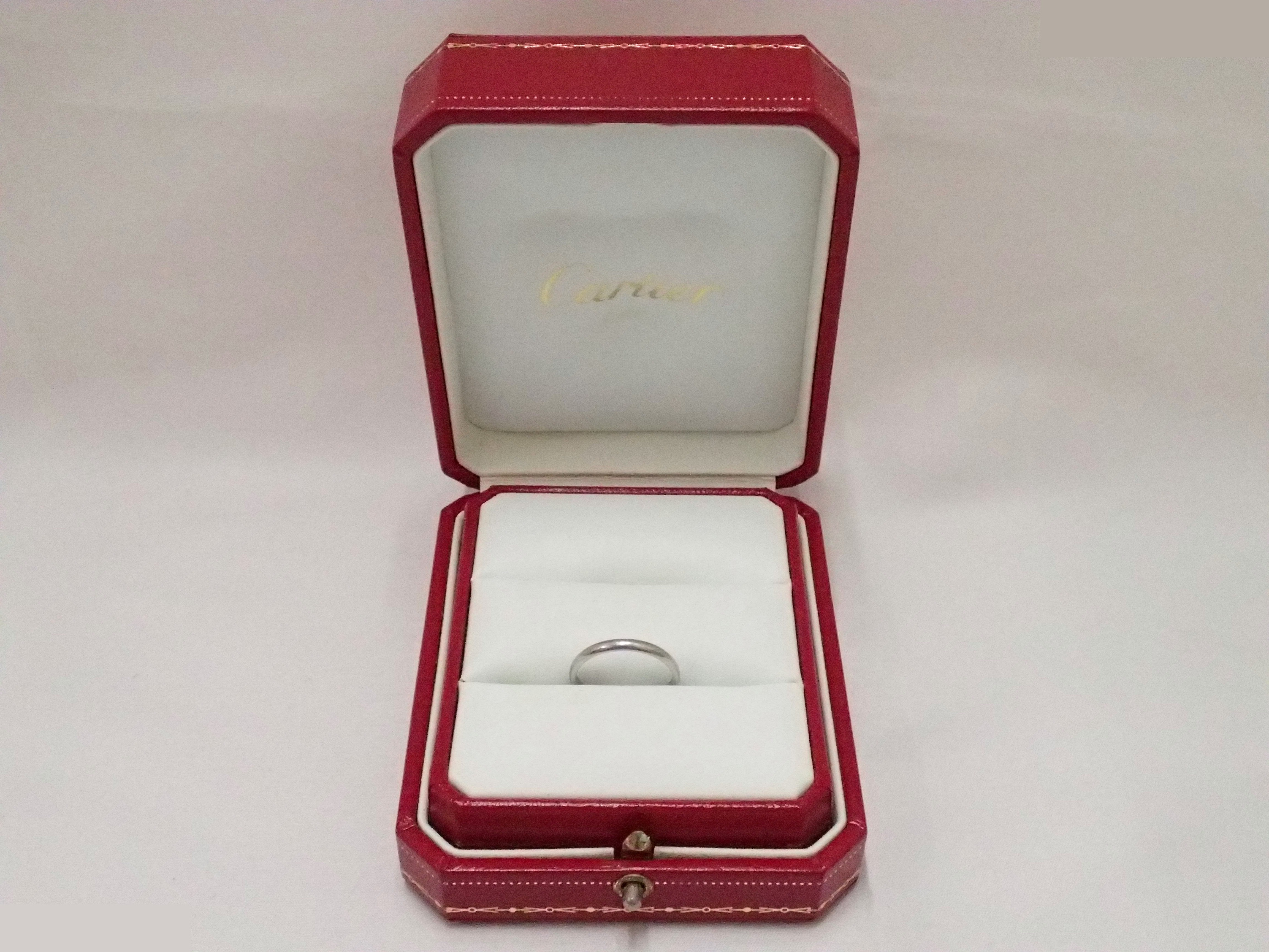 Pt950 ring, 3.1g, size #55 — view 4