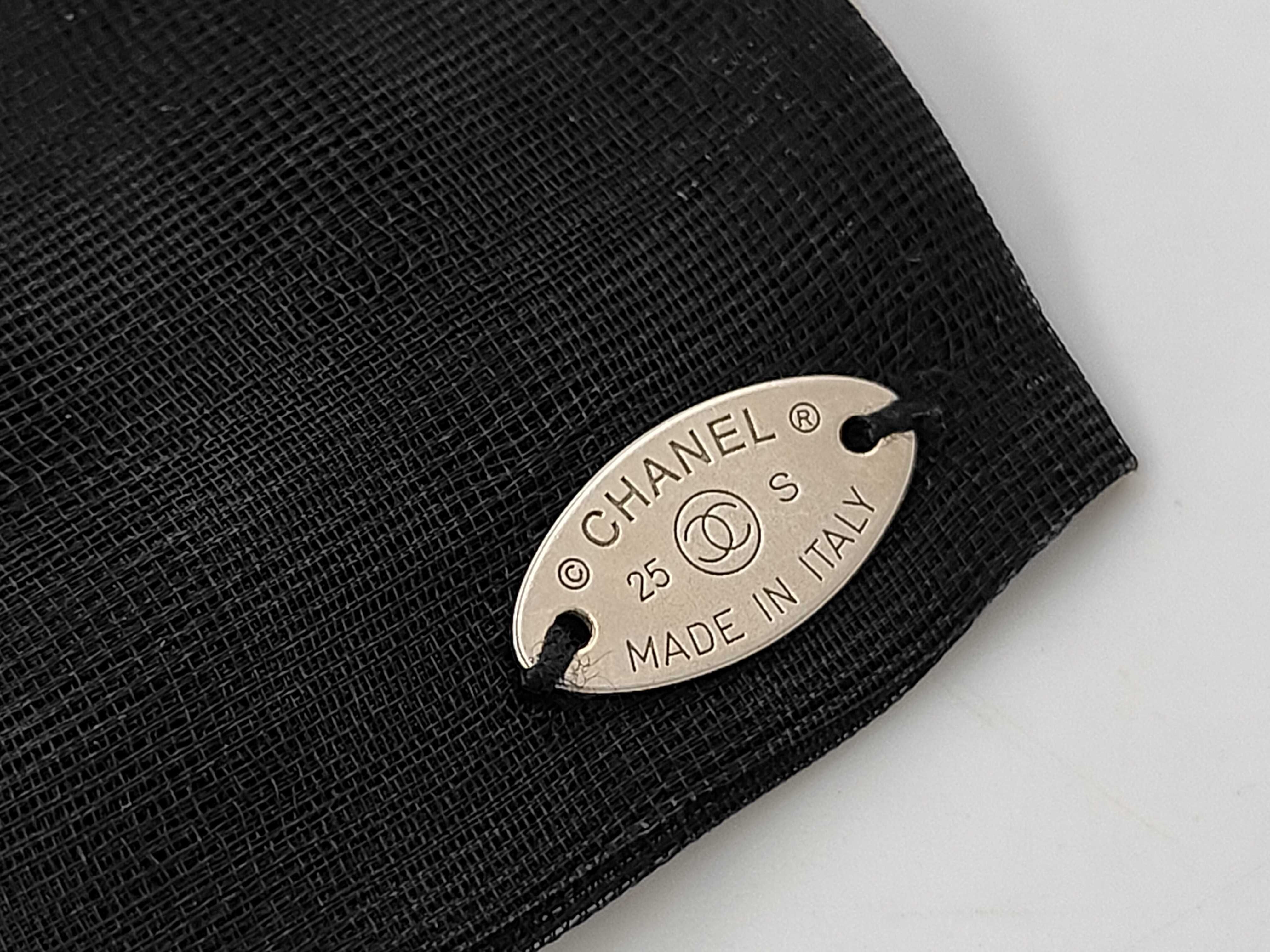 Barrette 25S Ribbon Coco Mark Black Hair Accessory — view 5