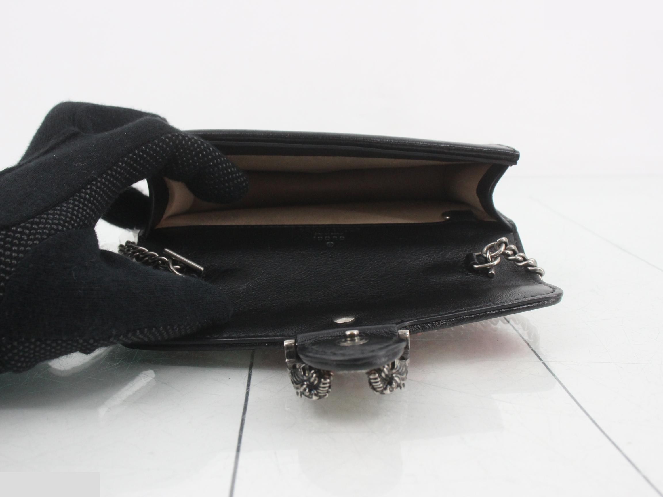Dionysus GG Tweed Super Mini Chain Shoulder Bag — view 4
