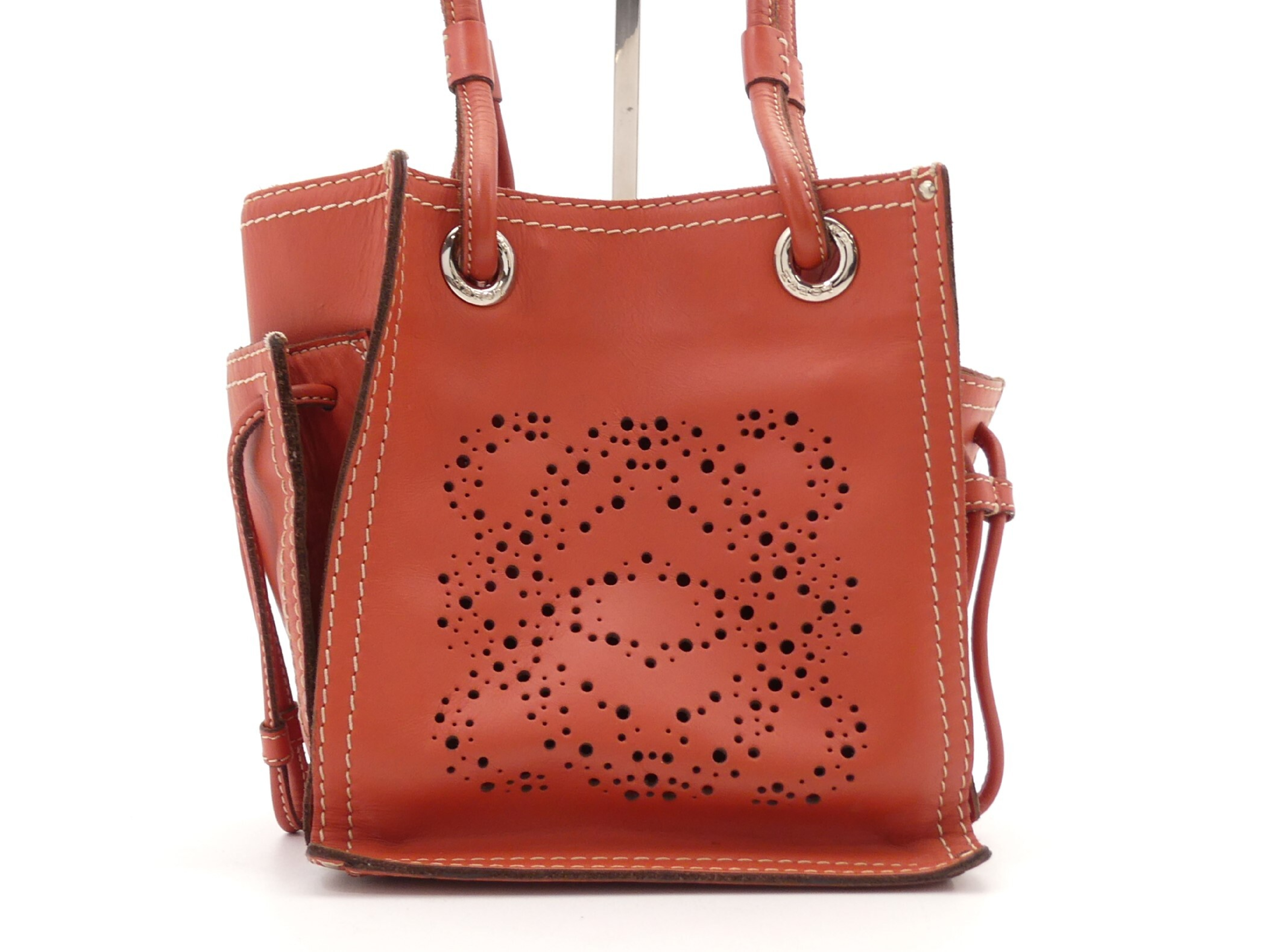 Anagram Leather Handbag