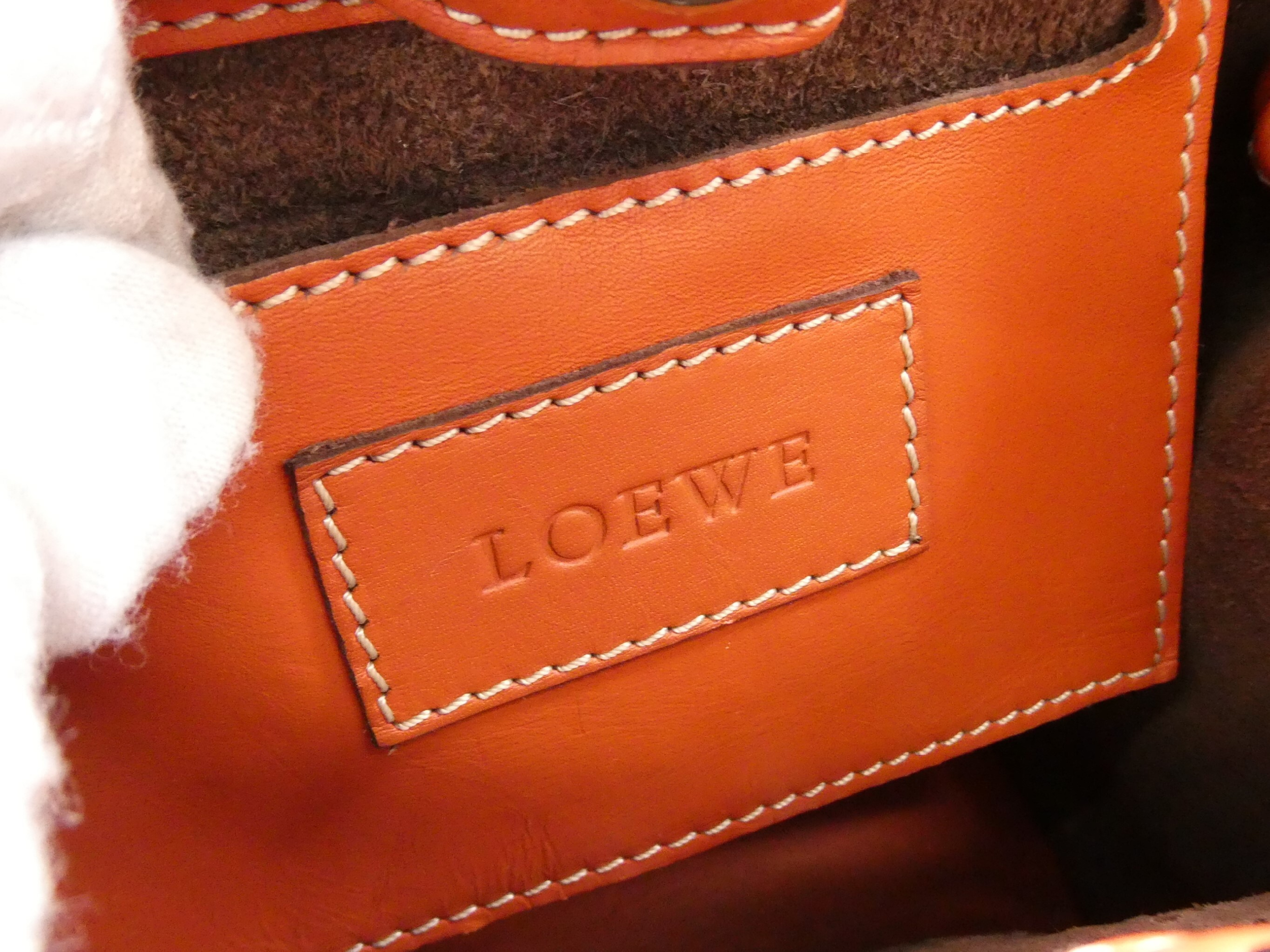 Anagram Leather Handbag — view 8