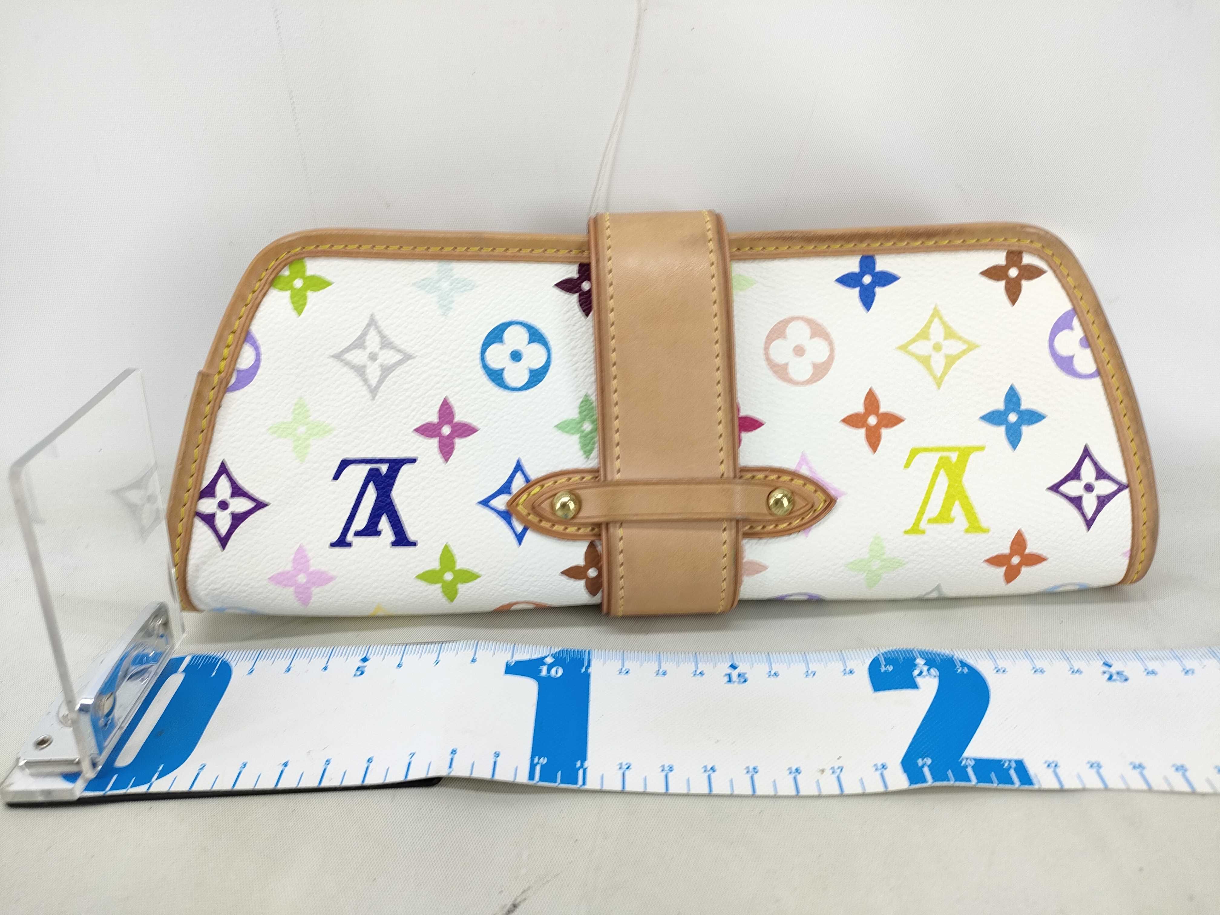 Monogram Multicolor Vuitton Multi Blanc Shirley MI0055 Second Bag — view 2
