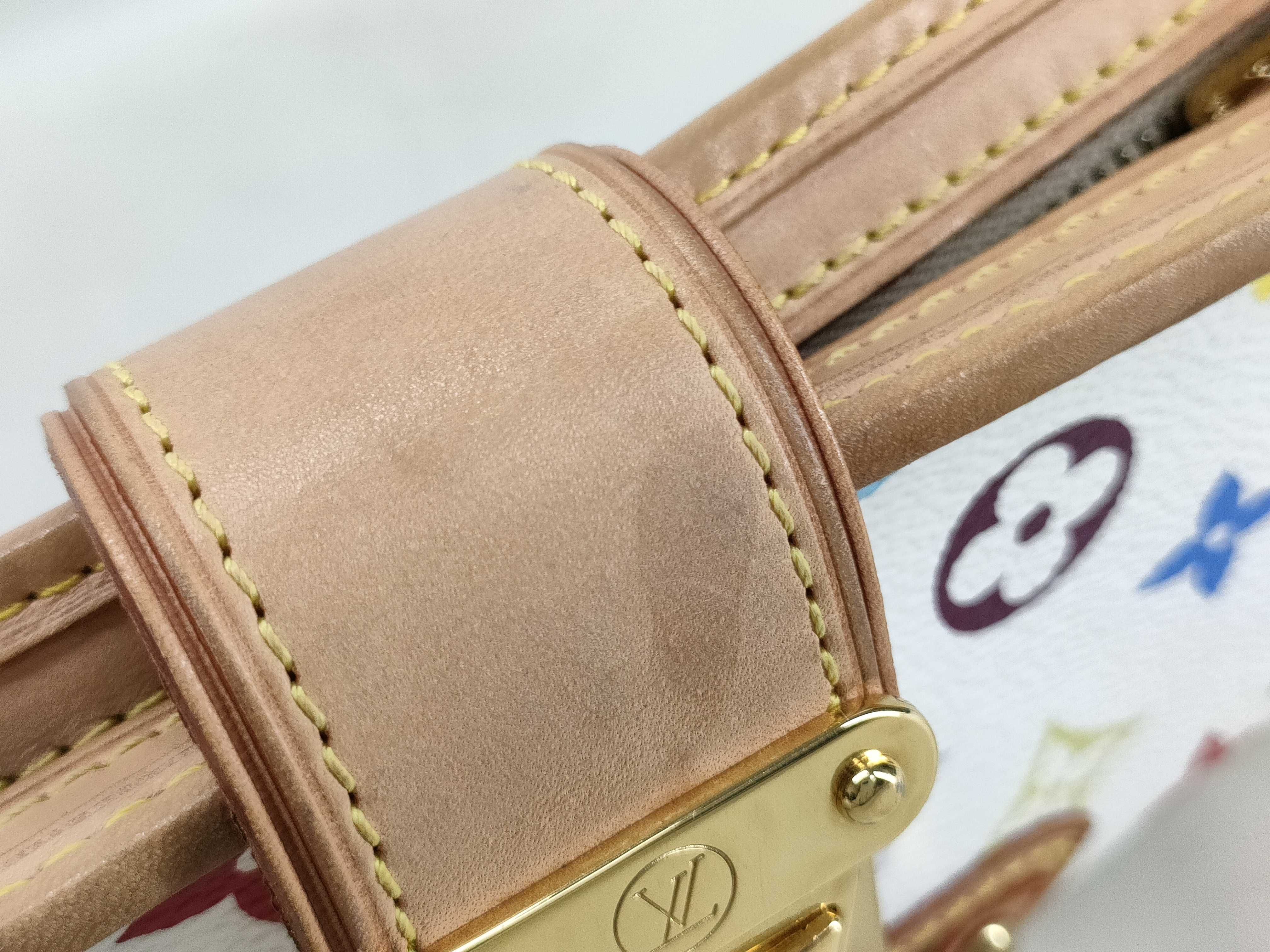 Monogram Multicolor Vuitton Multi Blanc Shirley MI0055 Second Bag — view 14