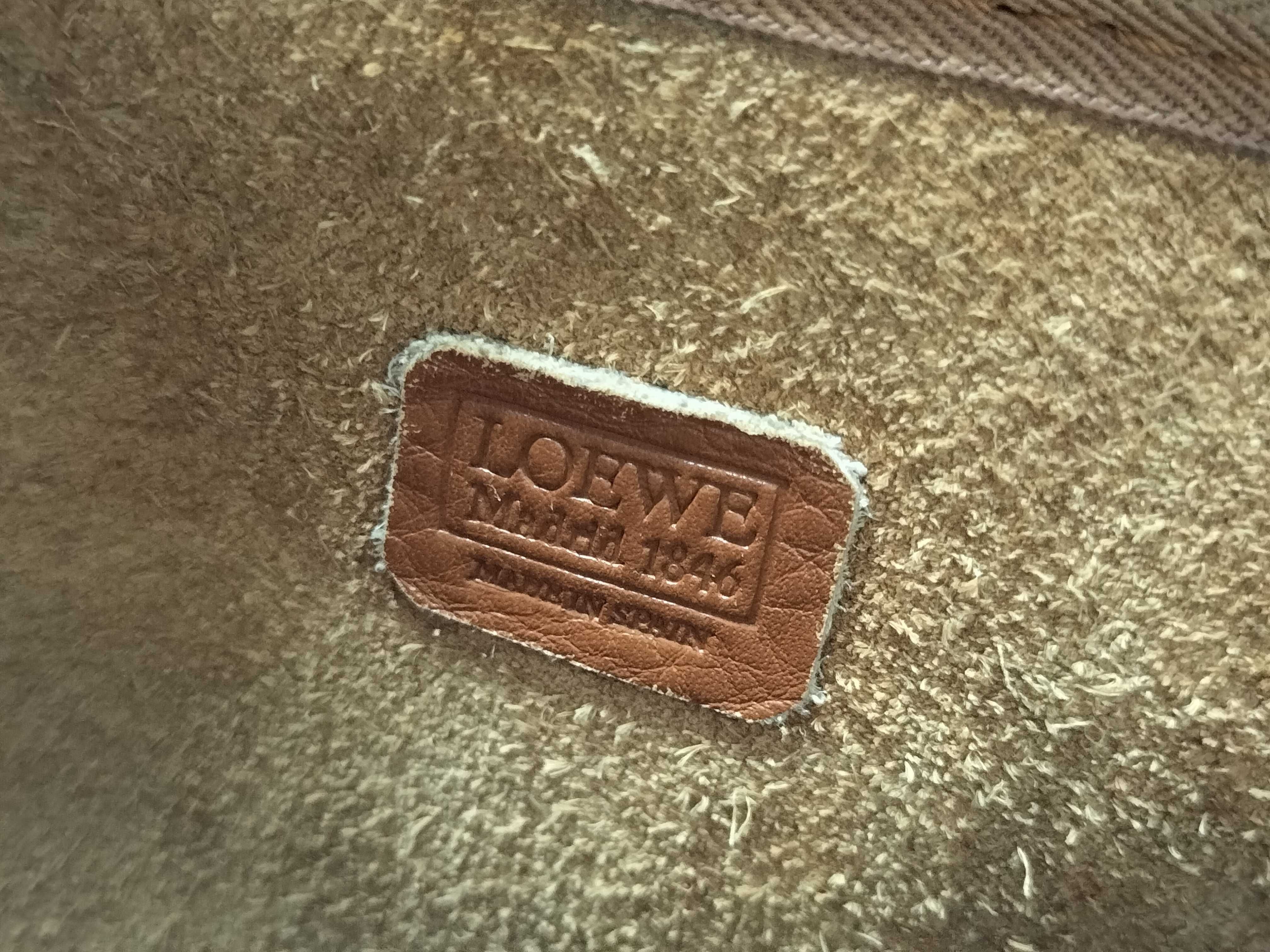 Leather Shoulder Bag, Brown, Vintage Shoulder Bag — view 11